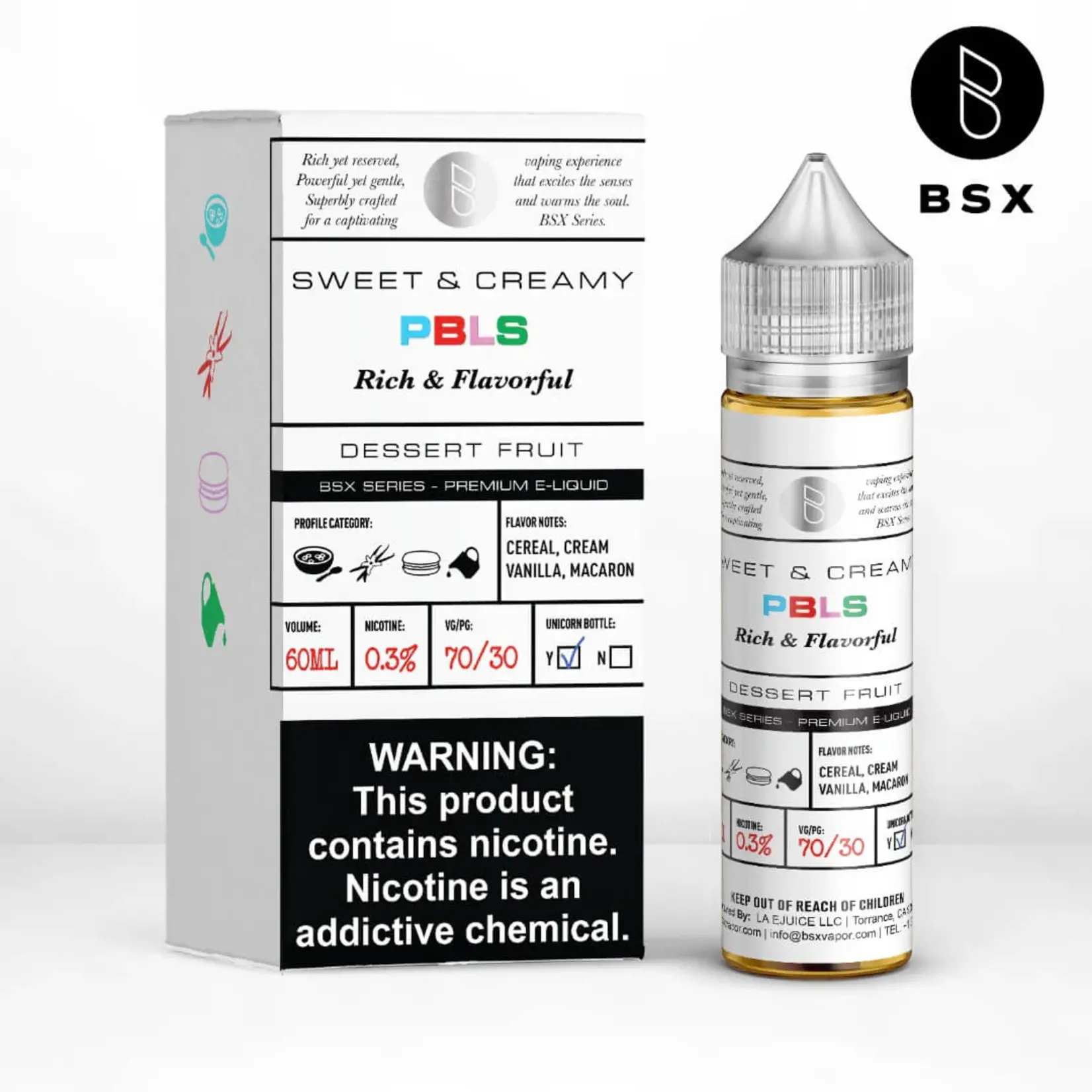 Glas Glas Basix Series 60ml PBLS 3mg