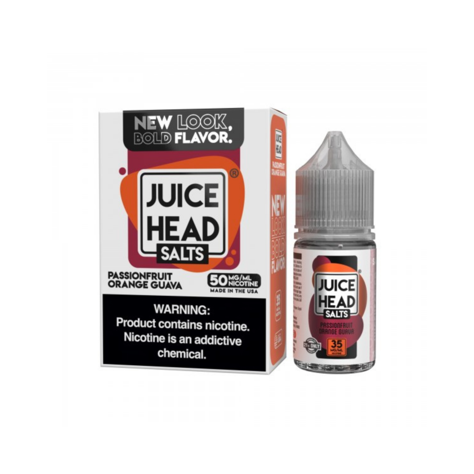 Juice Head Juice Head Classics Salt 30ml Passionfruit Orange Guava