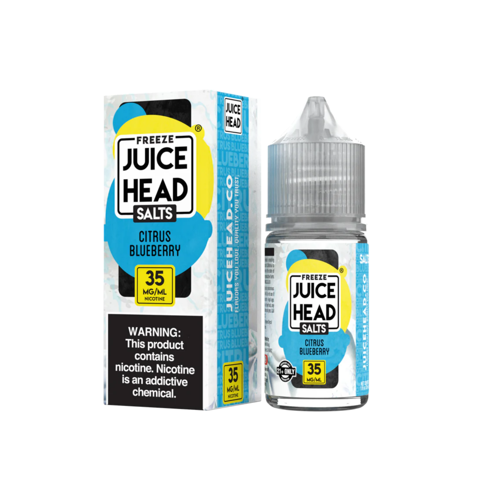 Juice Head Juice Head Freeze Salt 30ml Blueberry Lemon (Citrus Blueberry)