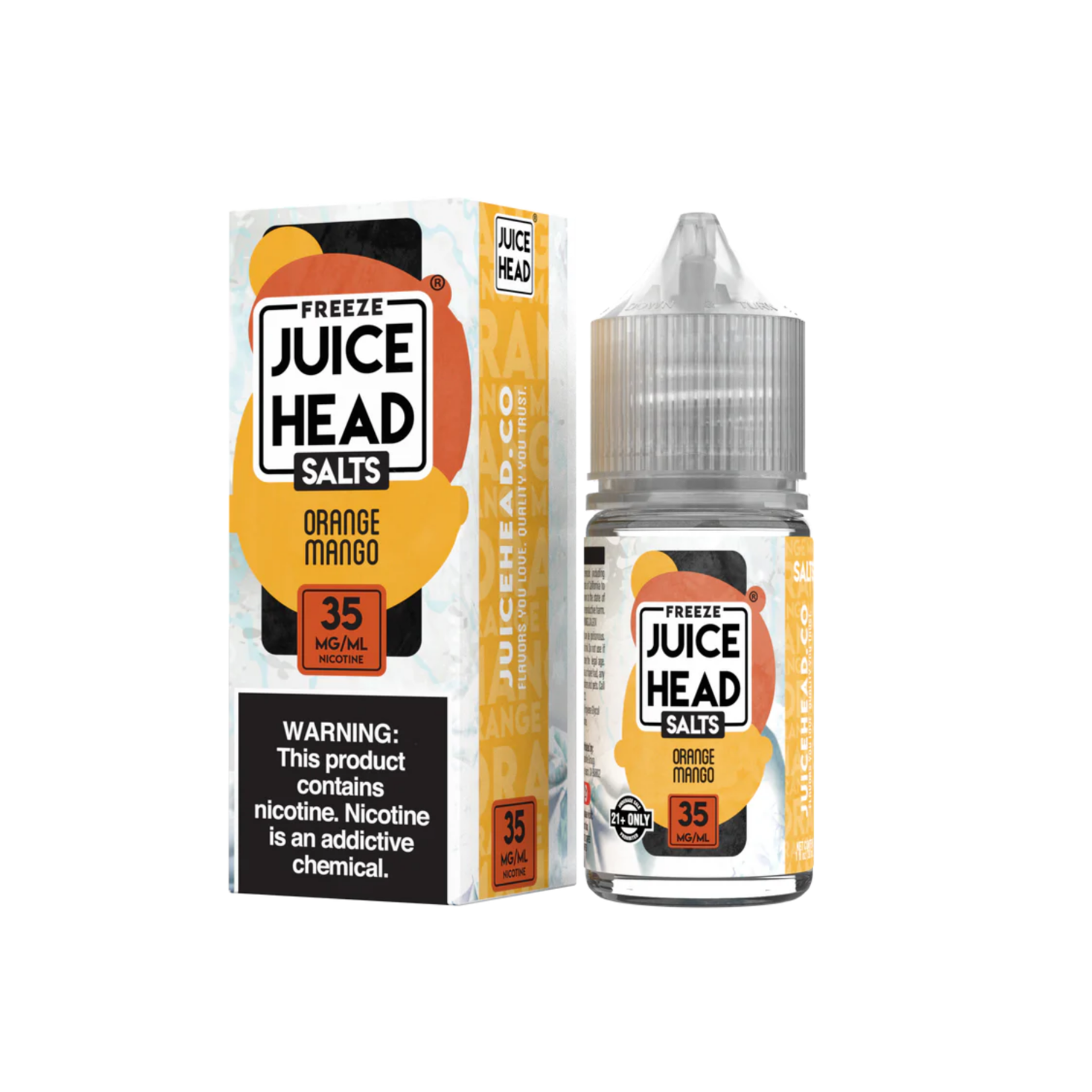 Juice Head Juice Head Freeze Salt 30ml Orange Mango