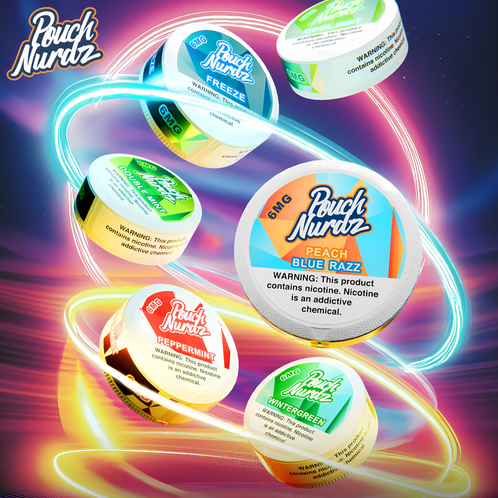 Cloud Nurdz Pouch Nurdz Nicotine Pouches (20 Count)