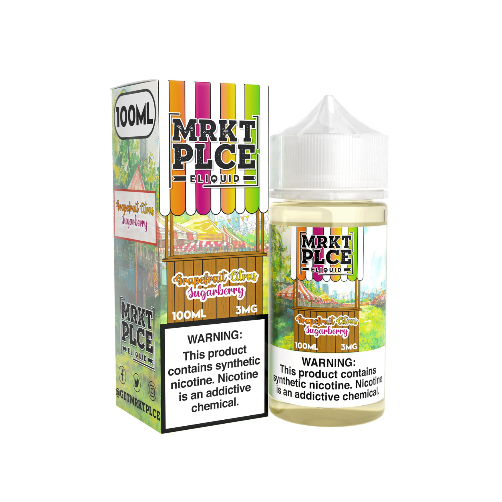 MRKT PLCE MRKT PLCE 100ml Grapefruit Citrus Sugarberry