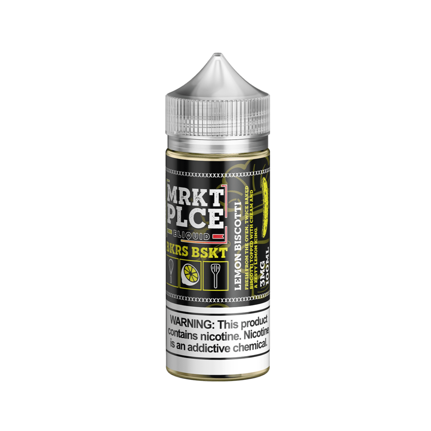 MRKT PLCE MRKT PLCE 100ml BKRS BSKT Lemon Biscotti