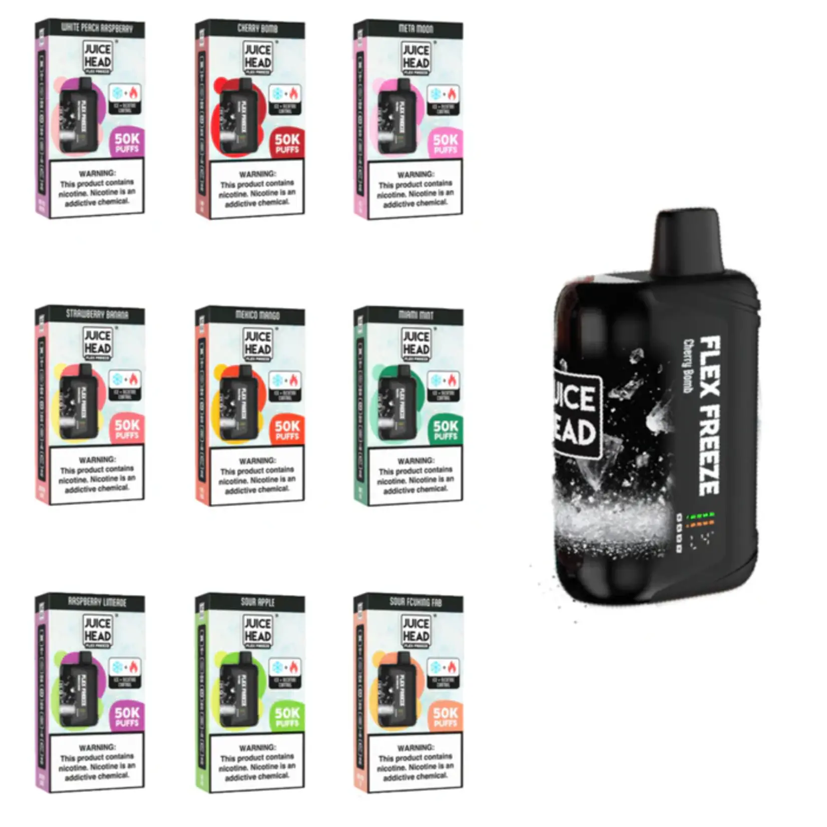Juice Head Juice Head Flex Freeze 50K Disposable 5%