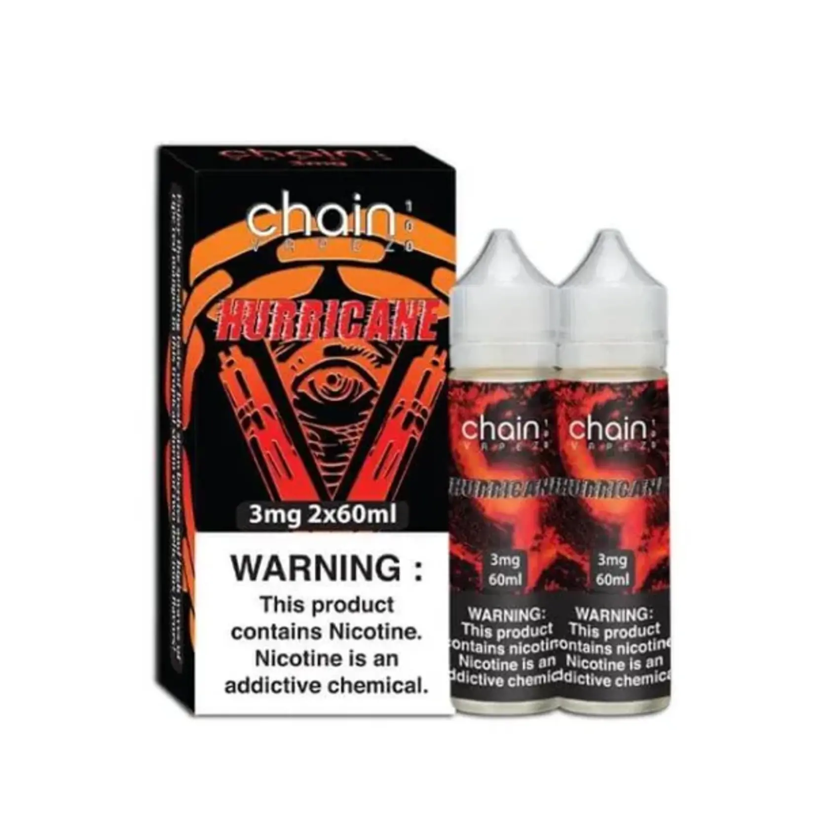Chain Vapez Chain Vapez 60ml Hurricane 0mg