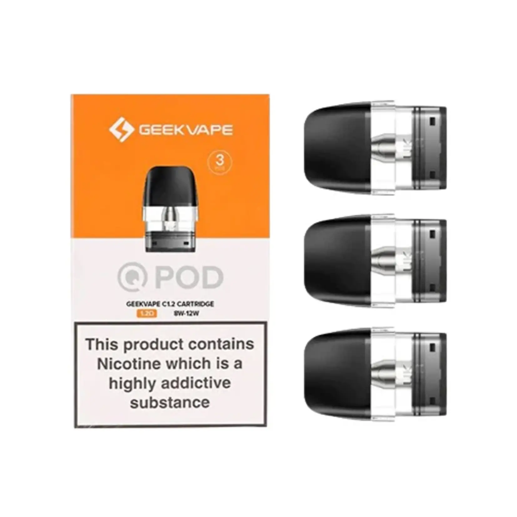 GeekVape Geekvape Q Replacement Pods/Coils (Box of 3)