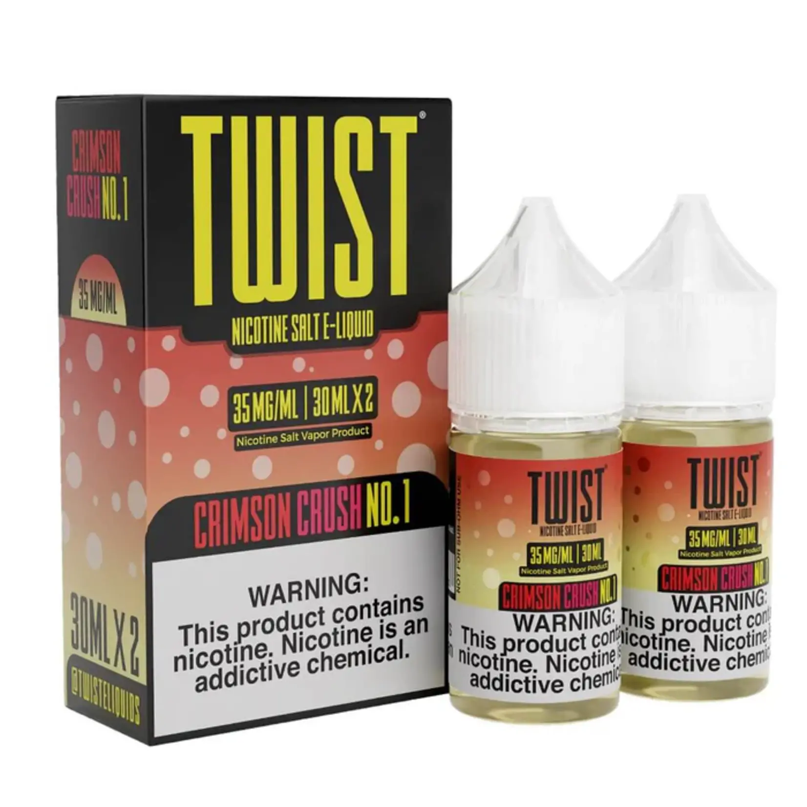 Twist E-Liquid Twist Salt Crimson No.1 (Strawberry Crush Lemonade) 60ml (2x30ml) 35mg