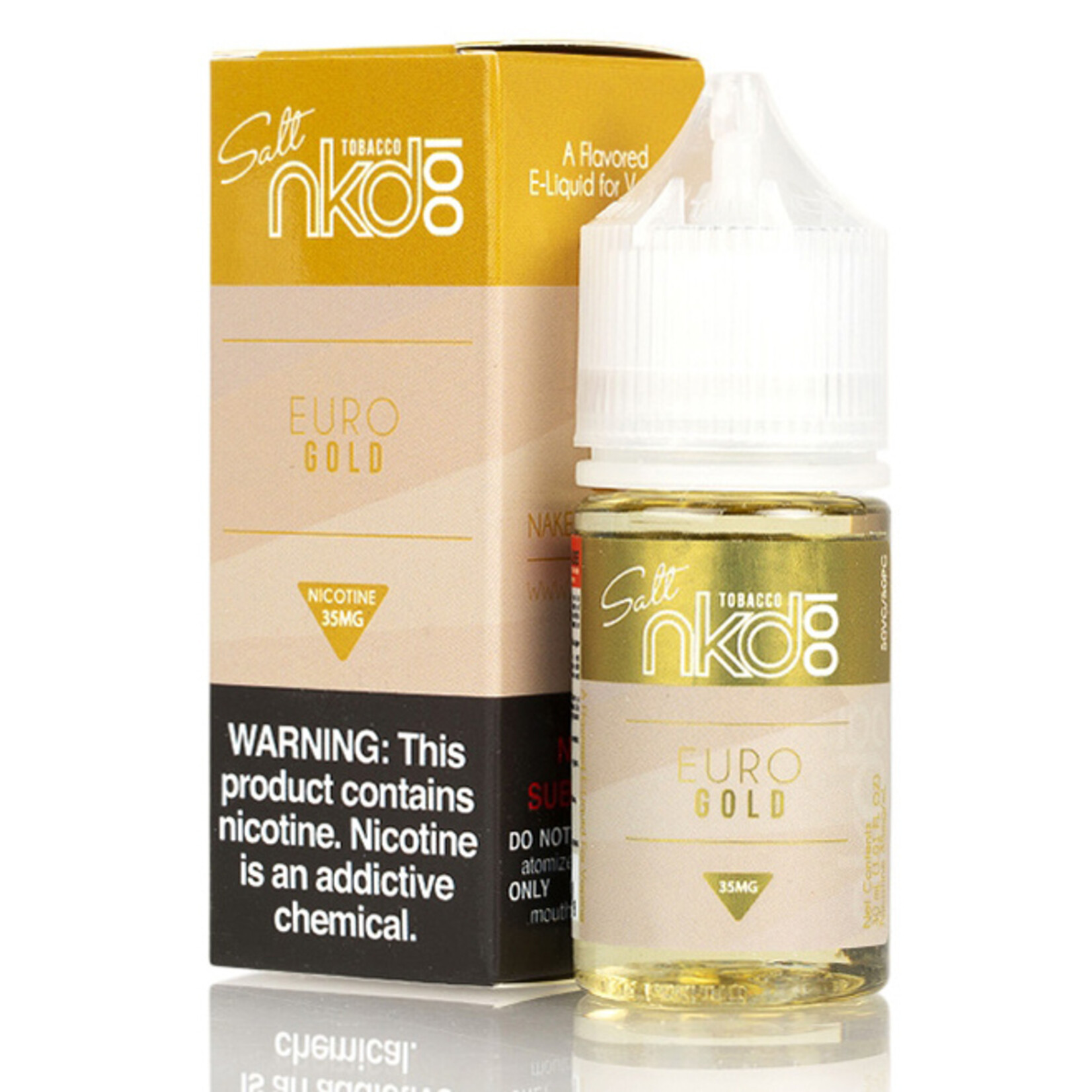 Naked100 Naked100 Tobacco Salt 30ml Euro Gold 50mg