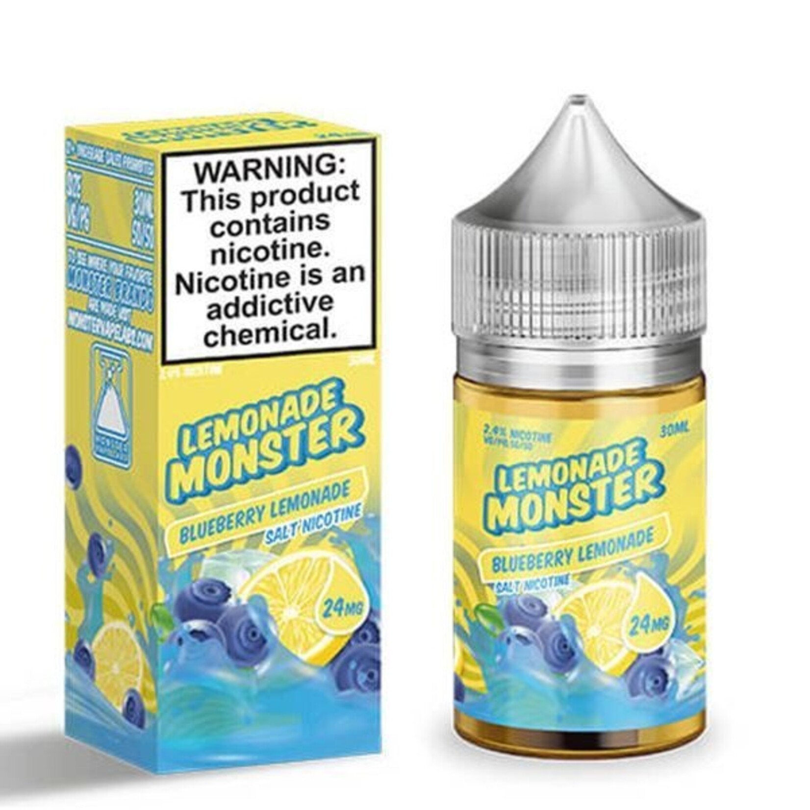 Monster Vape Labs Lemonade Monster Salt 30ml Blueberry Lemonade 48mg