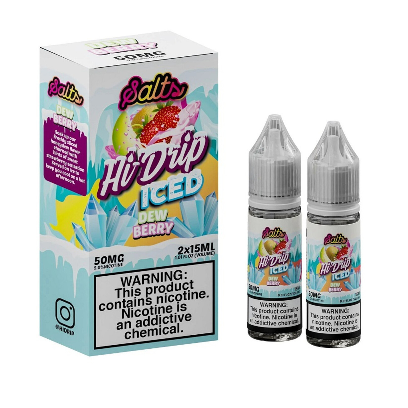 Hi-Drip Hi-Drip Salt 30ml  Dew Berry 50mg
