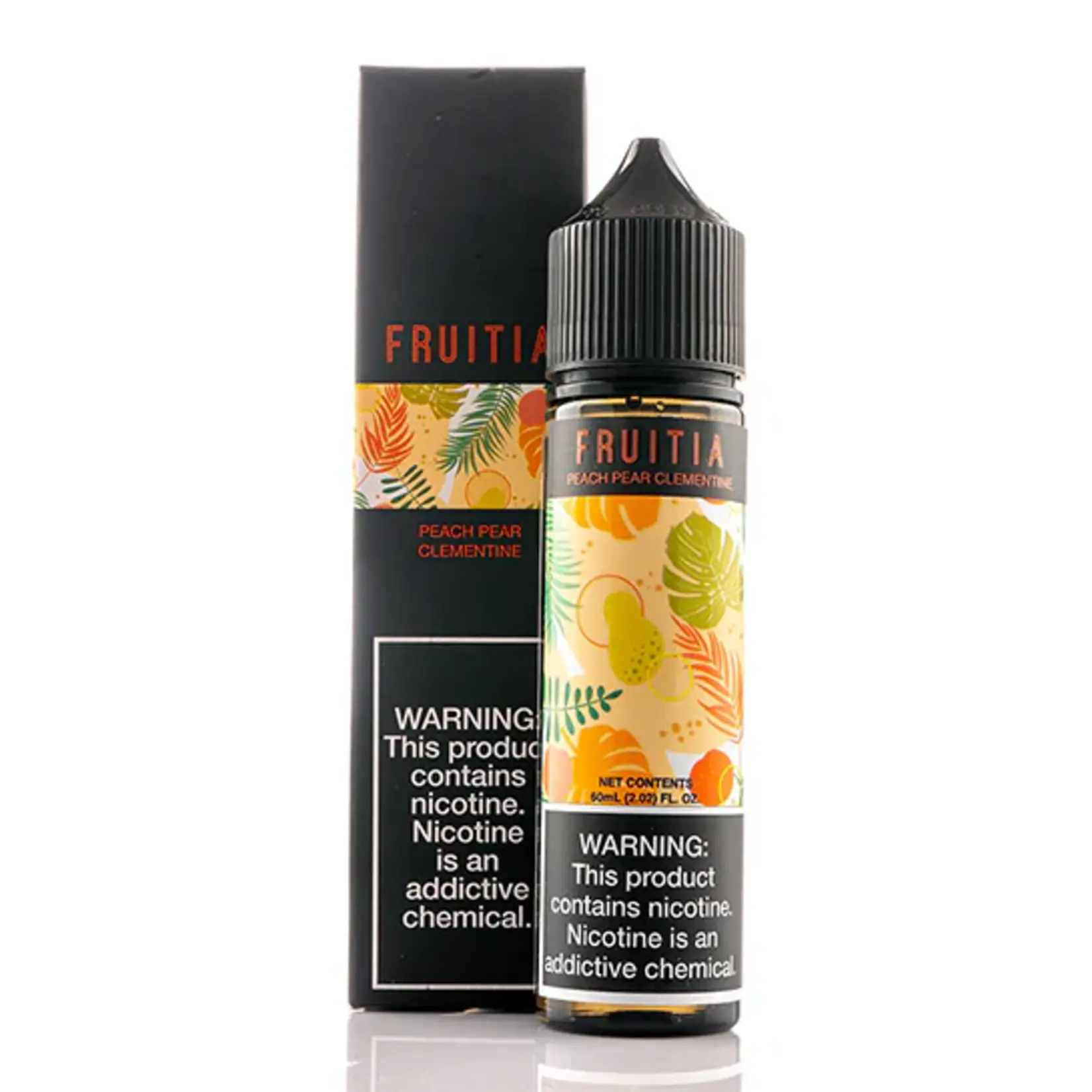 Fruitia Fruitia E-Liquids 60ml Peach Pear Clementine 6mg