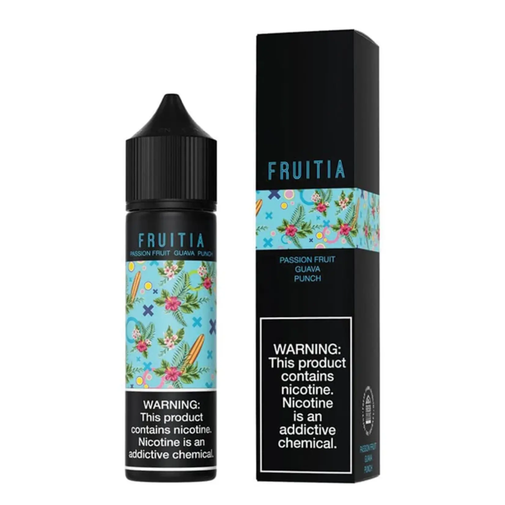 Fruitia Fruitia E-Liquids 60ml Passion Fruit Guava Punch 0mg