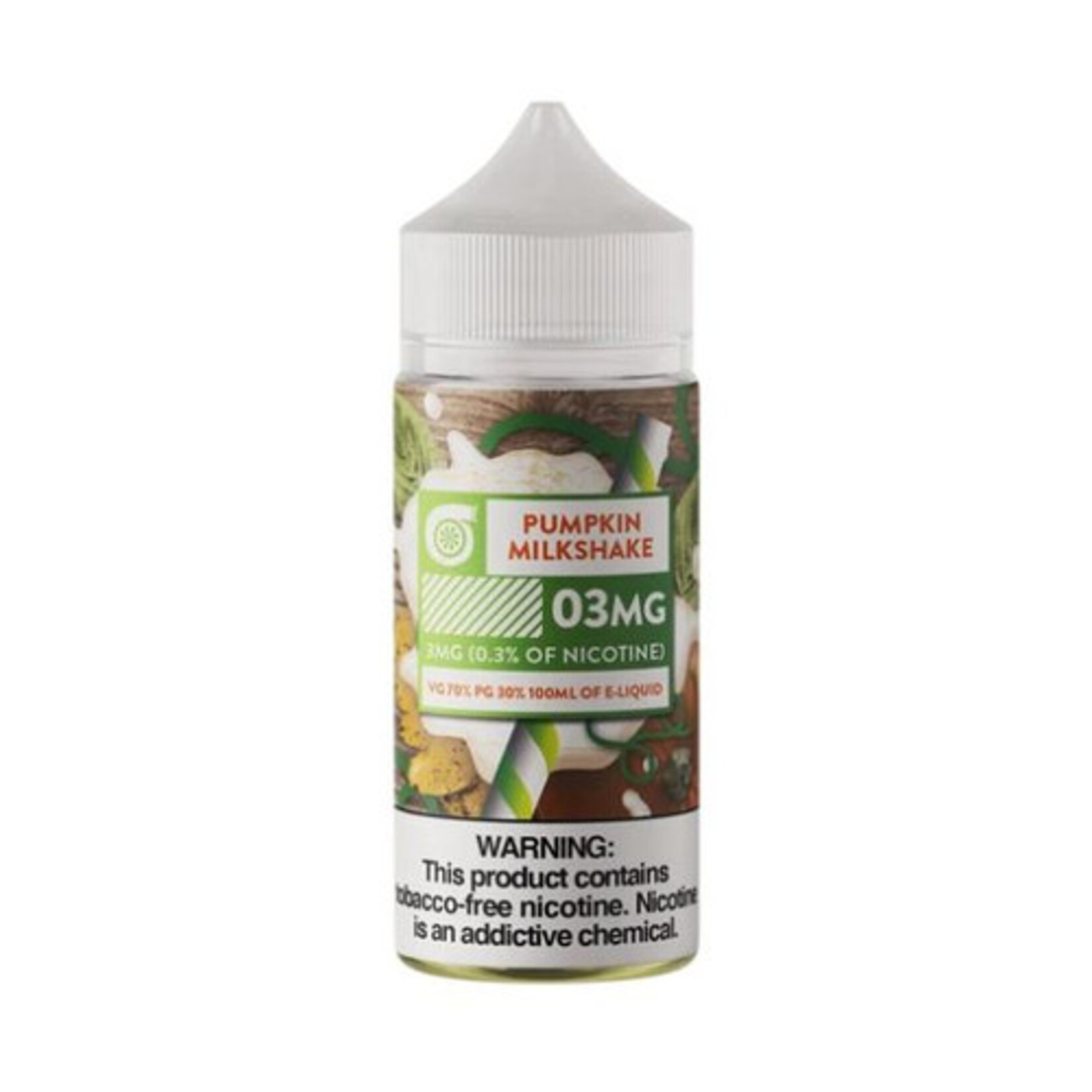Boosted E-Juice Boosted 100ml Pumpkin Milkshake 0mg