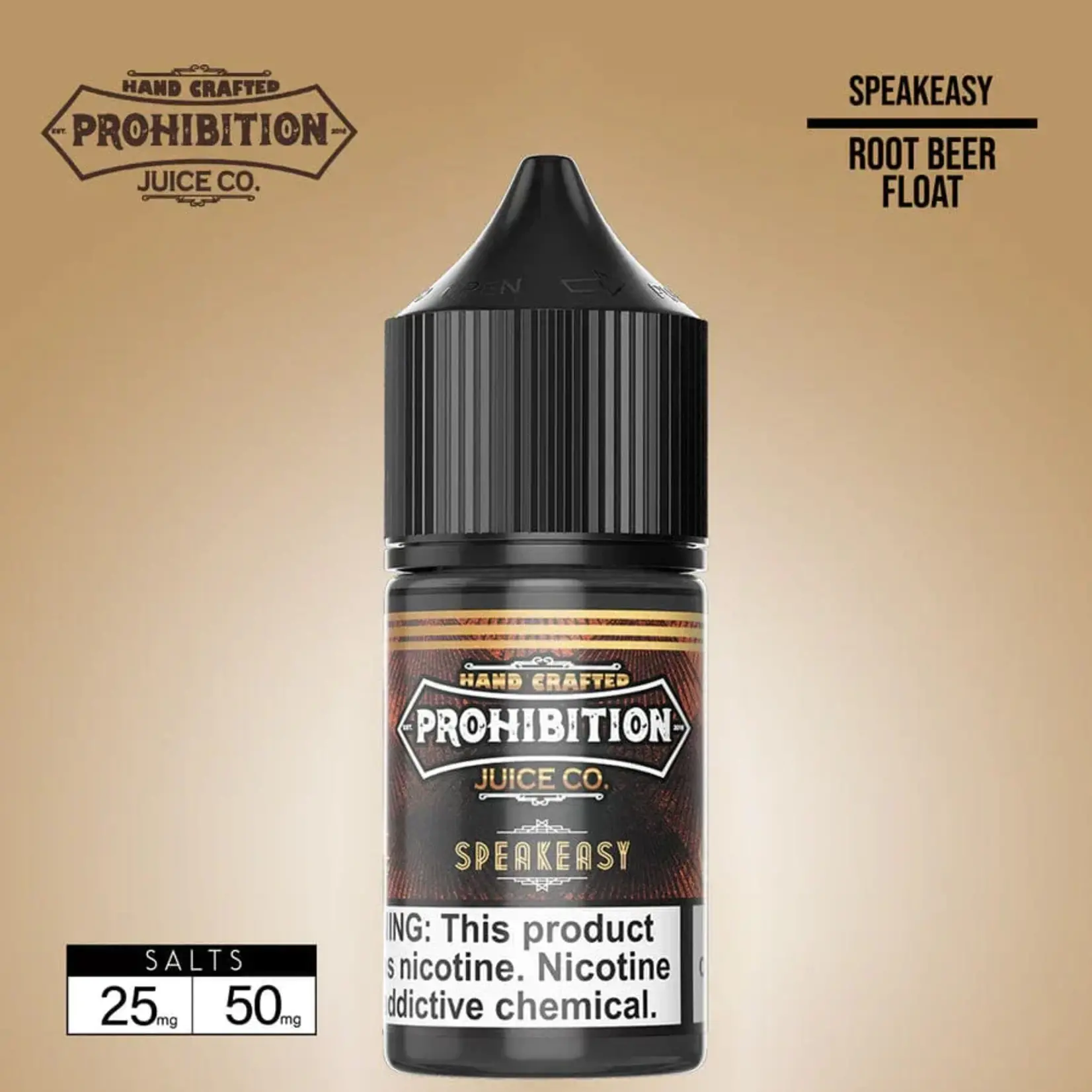 Prohibition Juice Co. Prohibition Salt 30ml Speakeasy 25mg