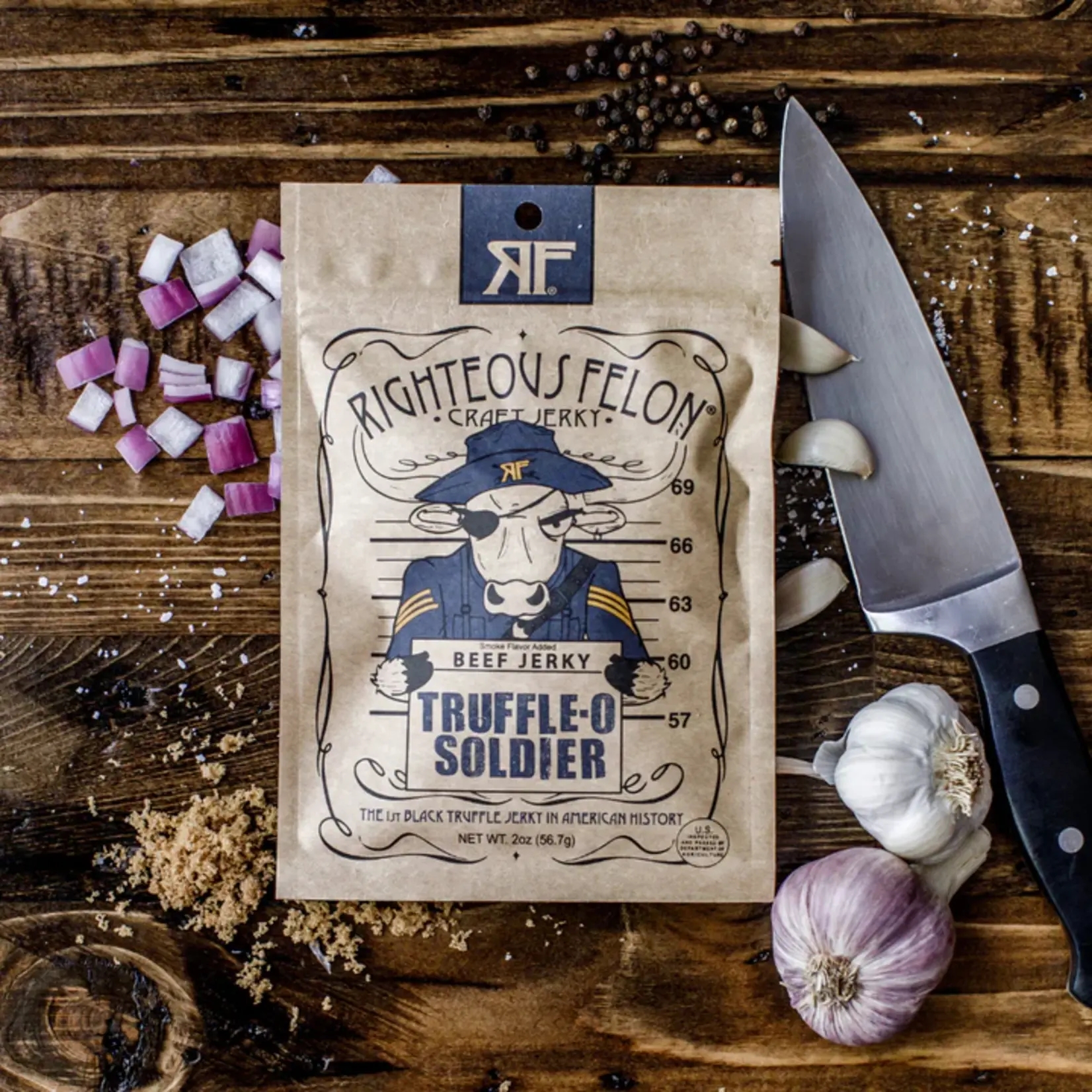 Righteous Felon Jerky 2oz Bag