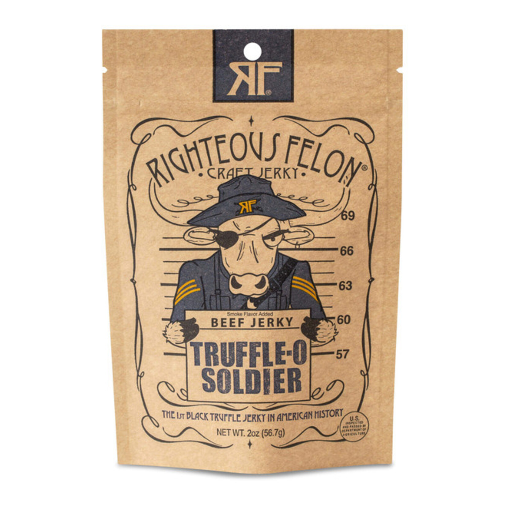 Righteous Felon Jerky 2oz Bag