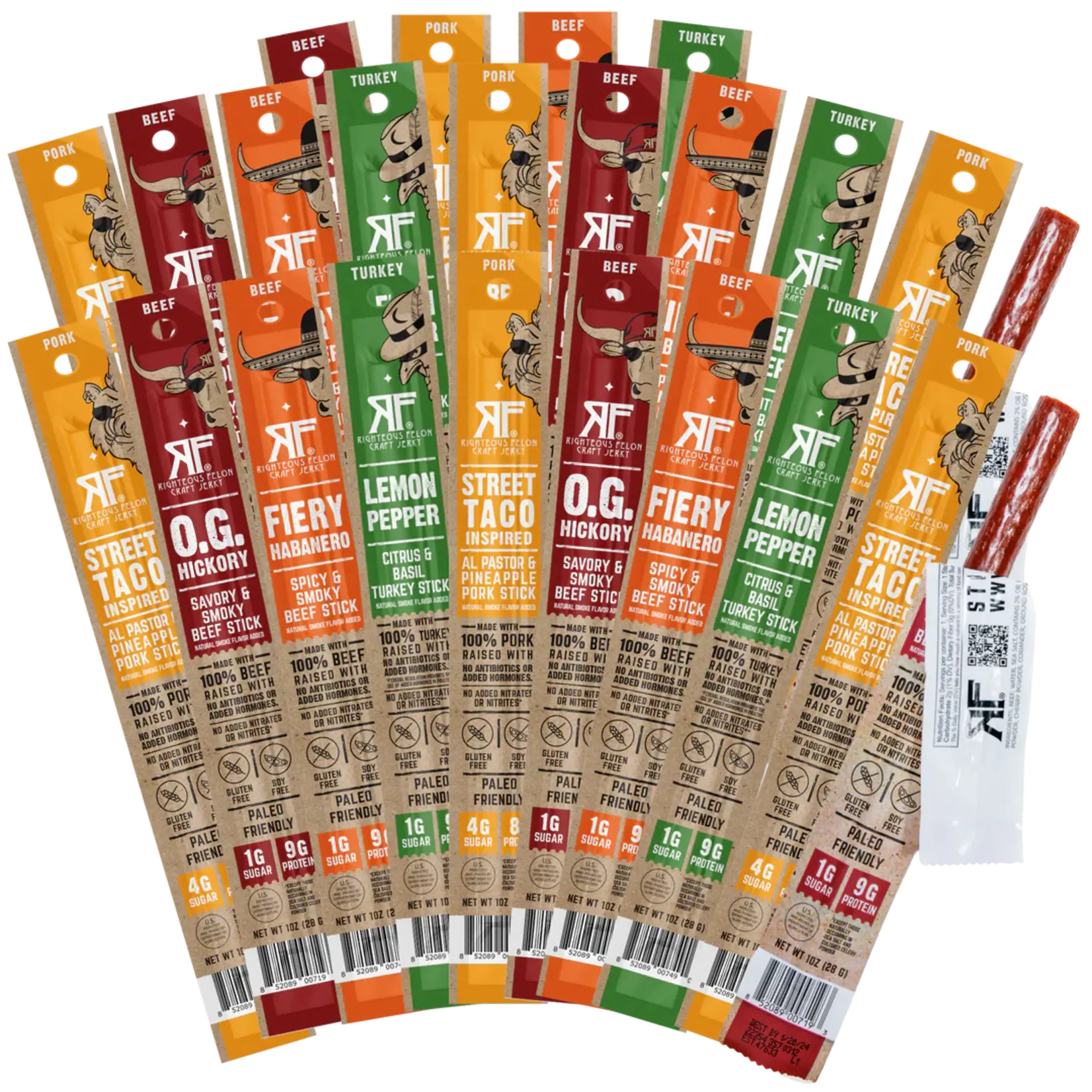 Righteous Felon Jerky 1oz Stick