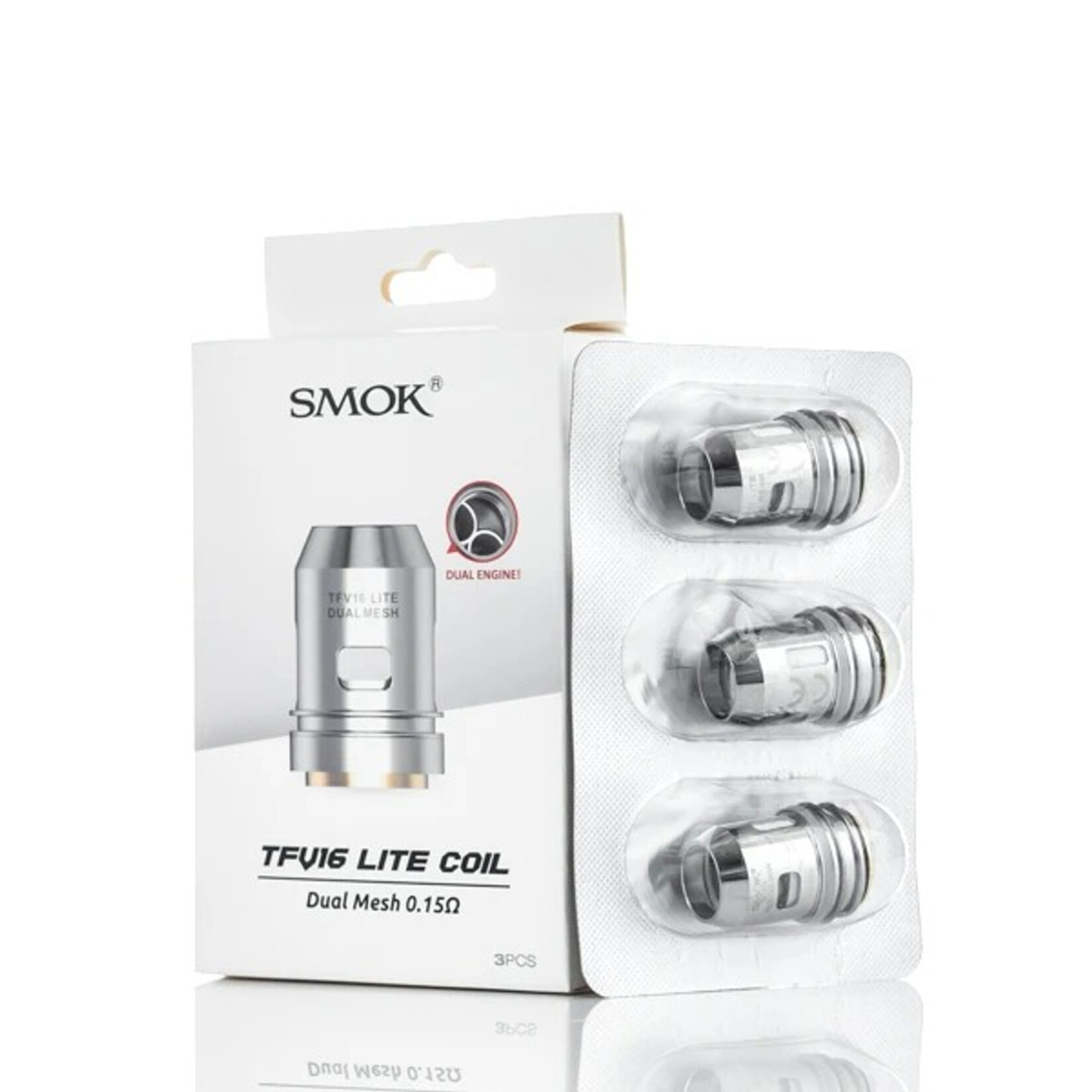 Smok Smok TFV16 Lite BB (Box of 3) Dual Mesh 0.15