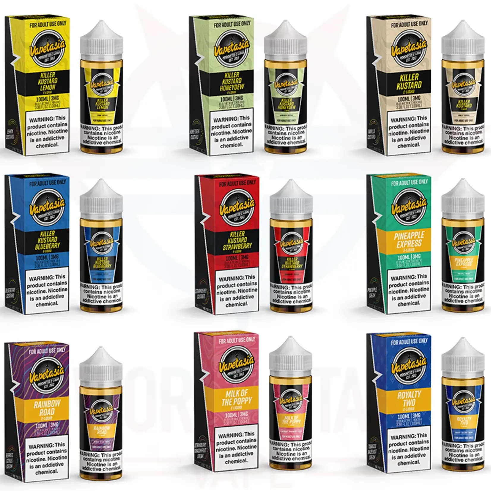 Vapetasia Vapetasia 100ml Killer Fruits Iced Trapple 6mg
