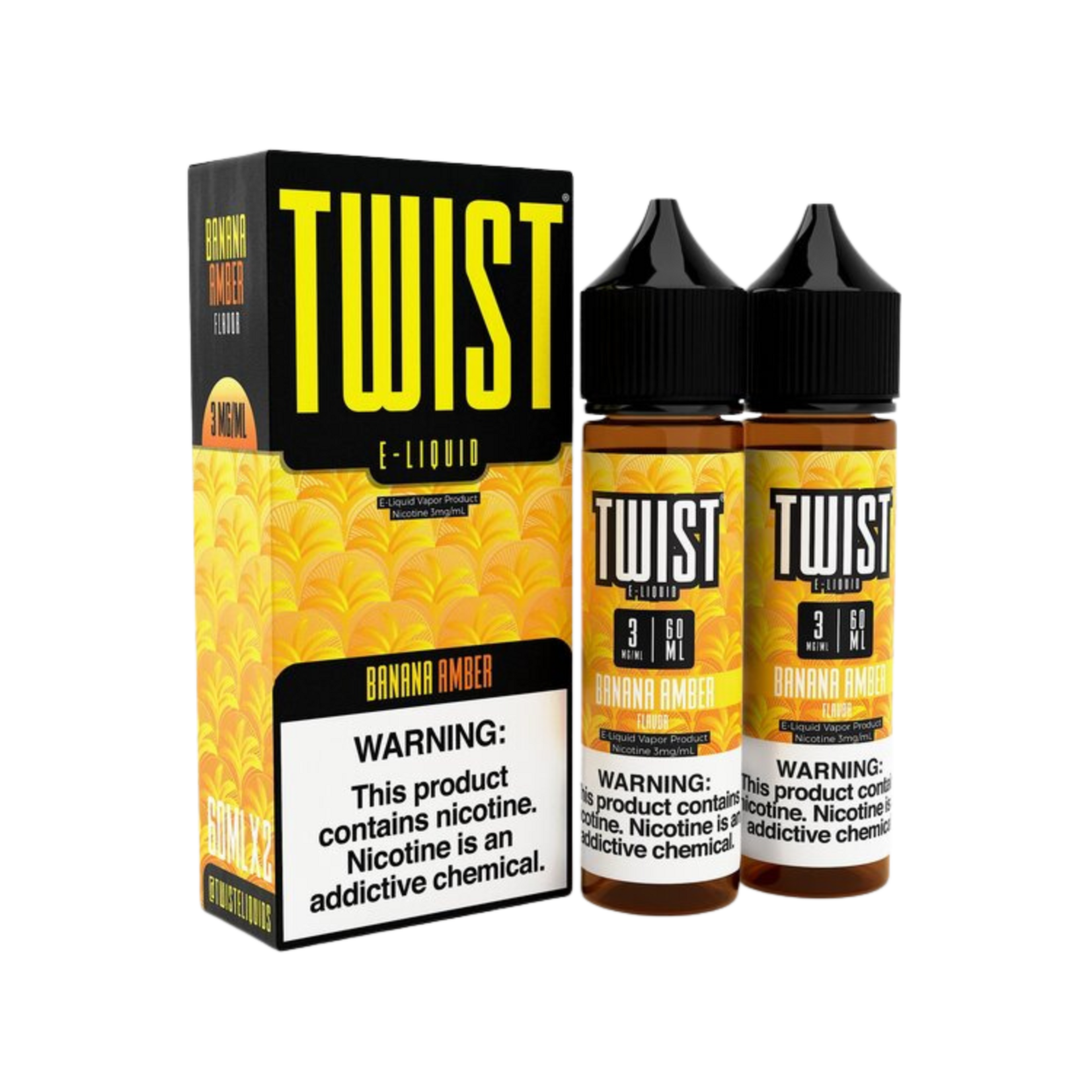 Twist E-Liquid Twist E-Liquid Banana Amber (aka Banana Oatmeal Cookie) 120ml (2x60ml)