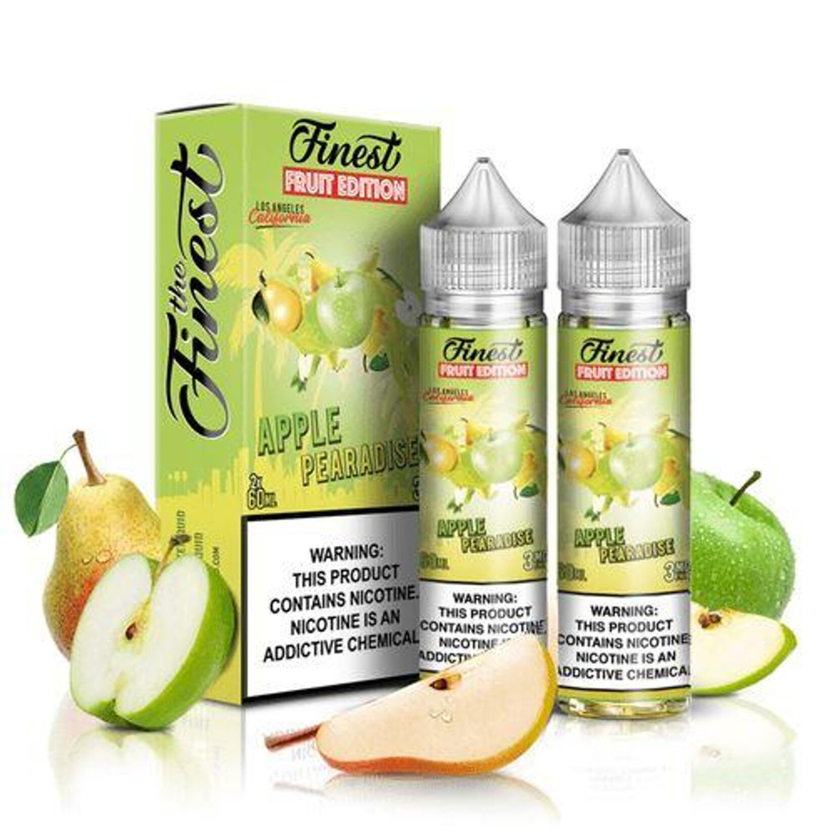 Finest The Finest 120ml (2x60ml) Fruit Edition Apple Pearadise 0mg
