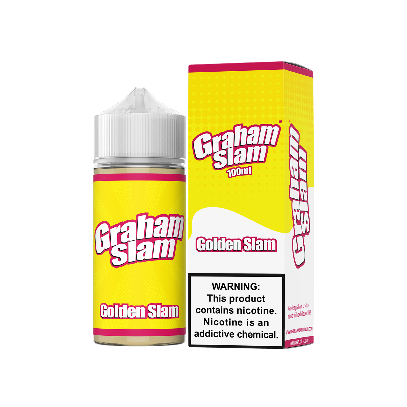 The Mamasan Slam Eliquids Graham Slam 100ml Golden Slam