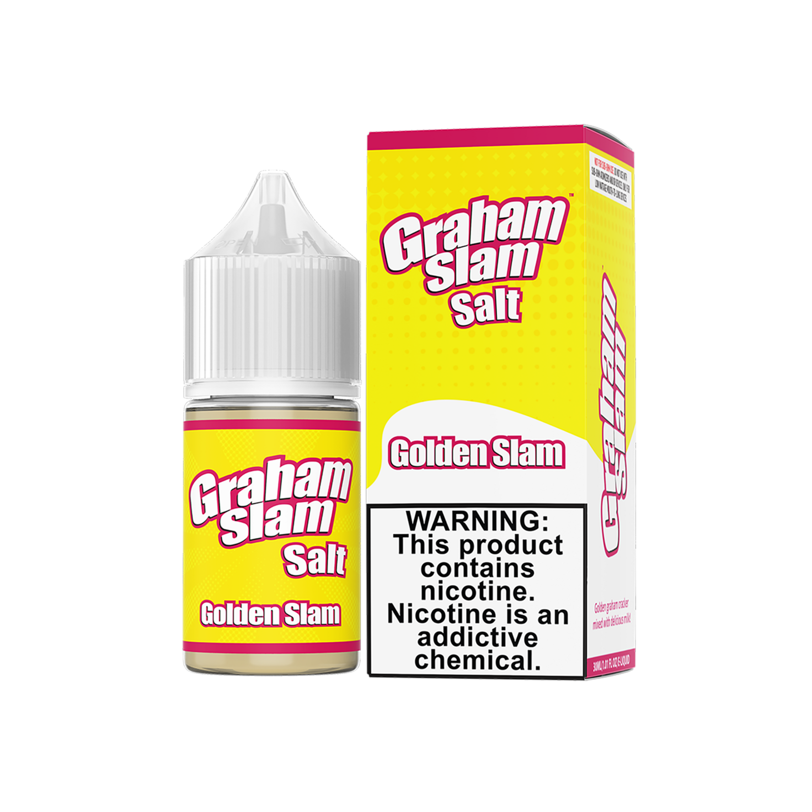 The Mamasan Slam Eliquids Graham Slam Salt 30ml Golden Slam