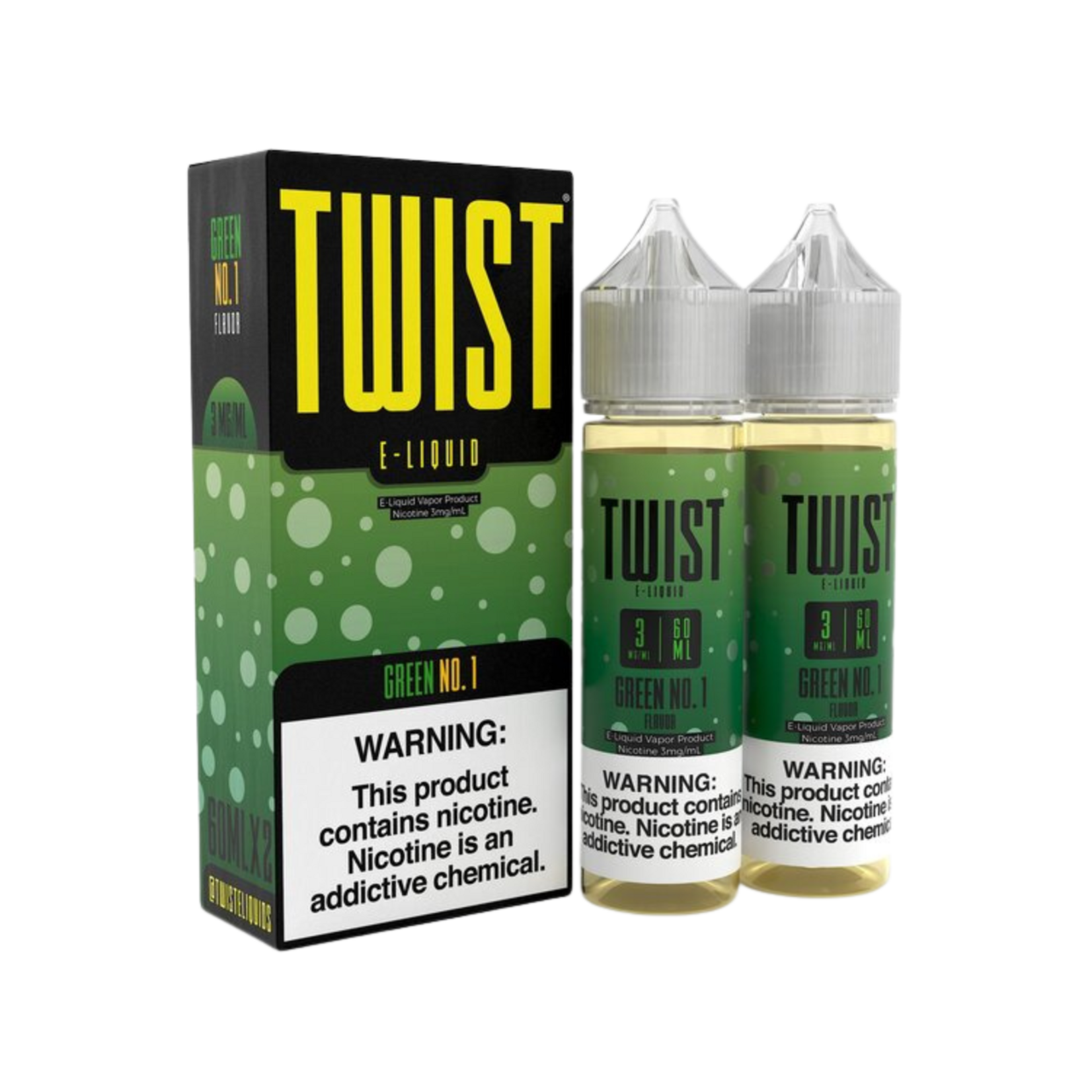 Twist E-Liquid Twist E-Liquid Green No. 1 (aka Honeydew Melon Chew) 120ml (2x60ml)
