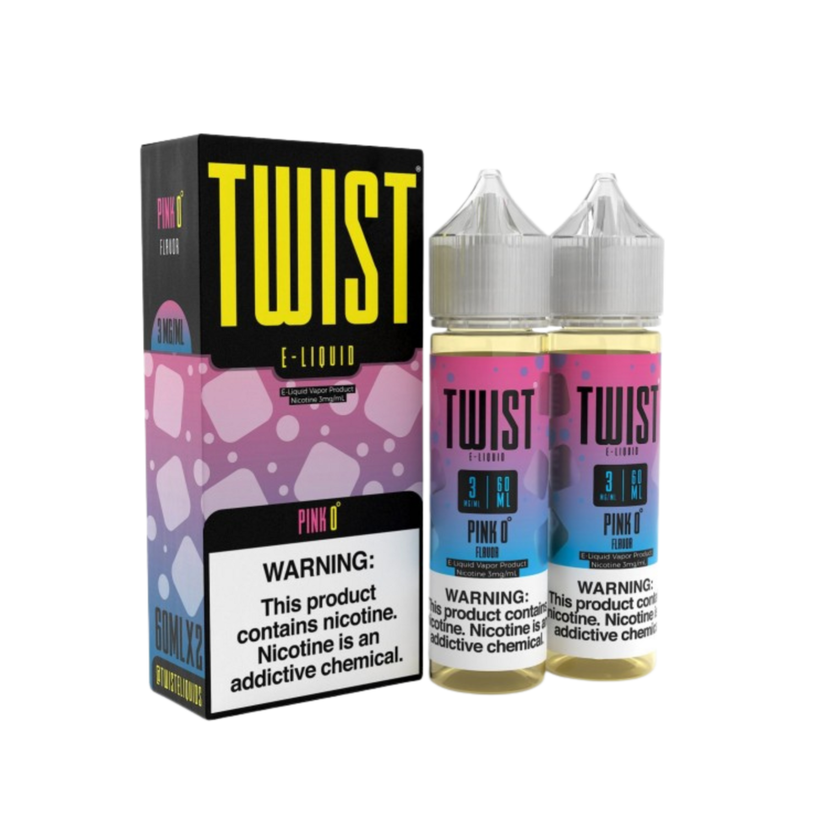 Twist E-Liquid Twist E-Liquid Pink No. 0 (aka Iced Pink Lemonade) 120ml (2x60ml)
