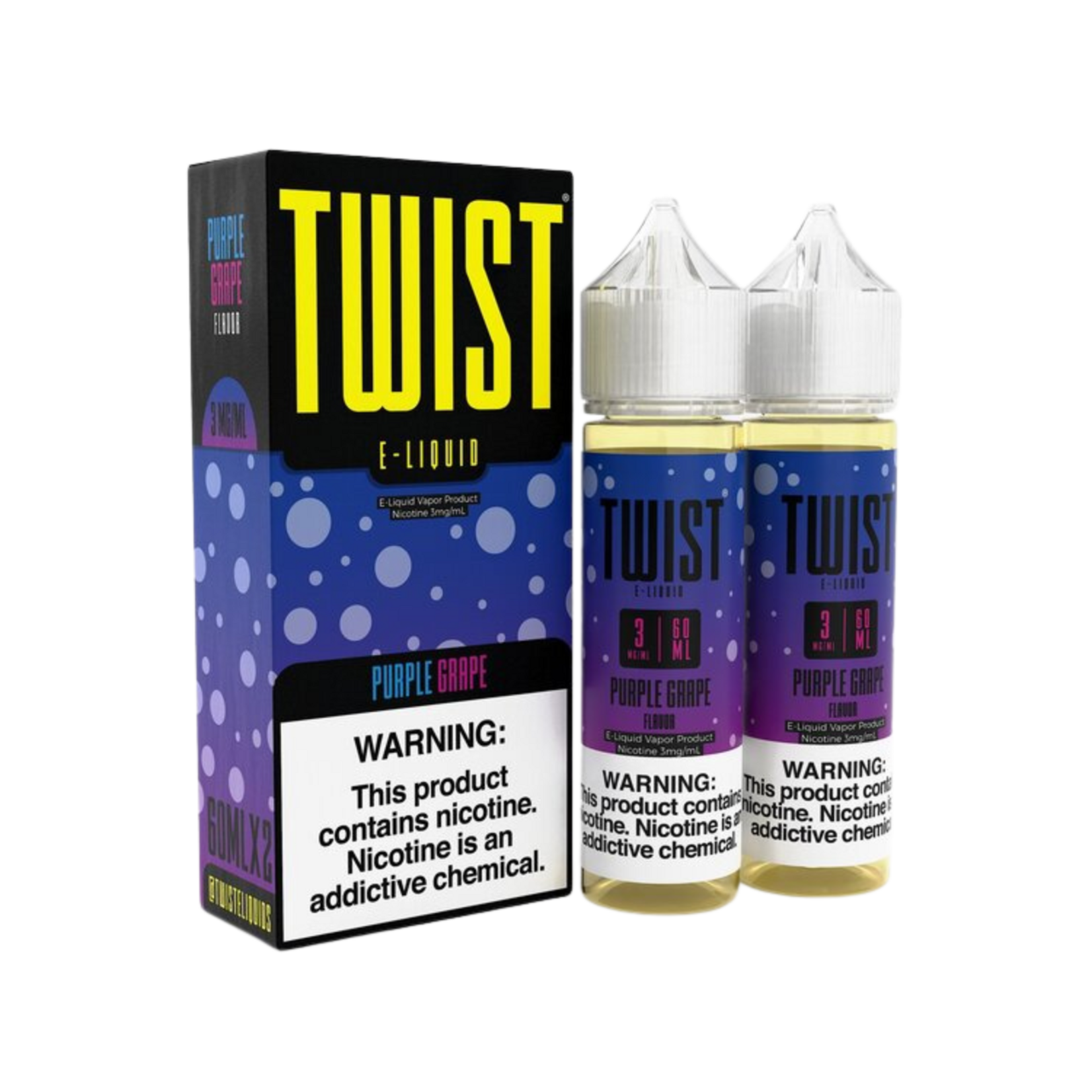 Twist E-Liquid Twist E-Liquid Purple Grape (aka Grape Berry Mix) 120ml (2x60ml)