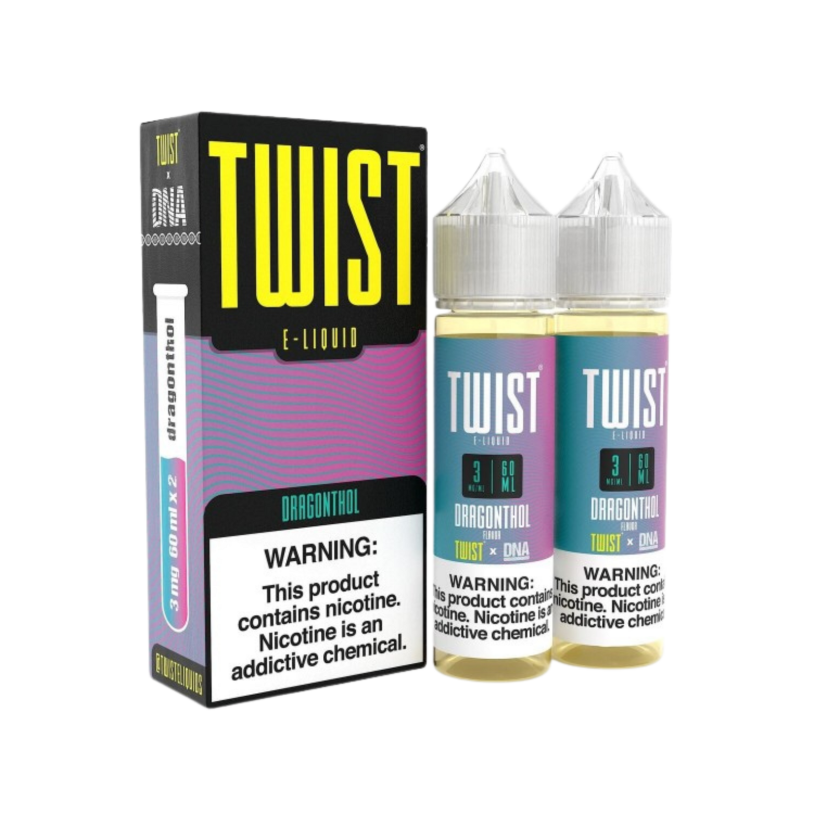 Twist E-Liquid Twist E-Liquid Dragonthol 120ml (2x60ml) 6mg