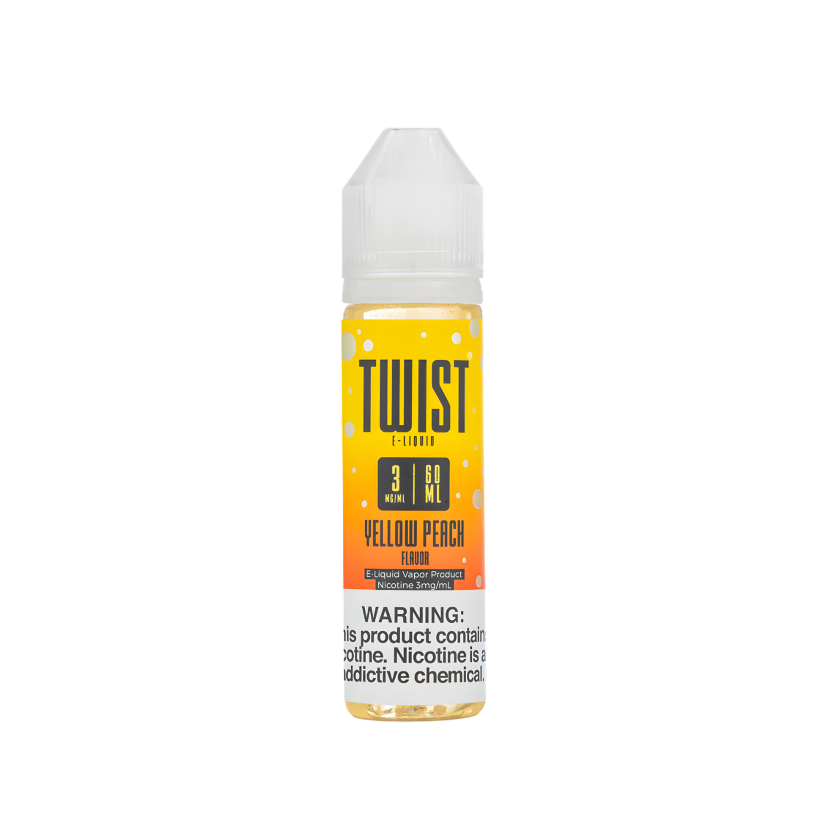 Twist E-Liquid Twist E-Liquid Yellow Peach (aka Peach Blossom) 60ml 0mg