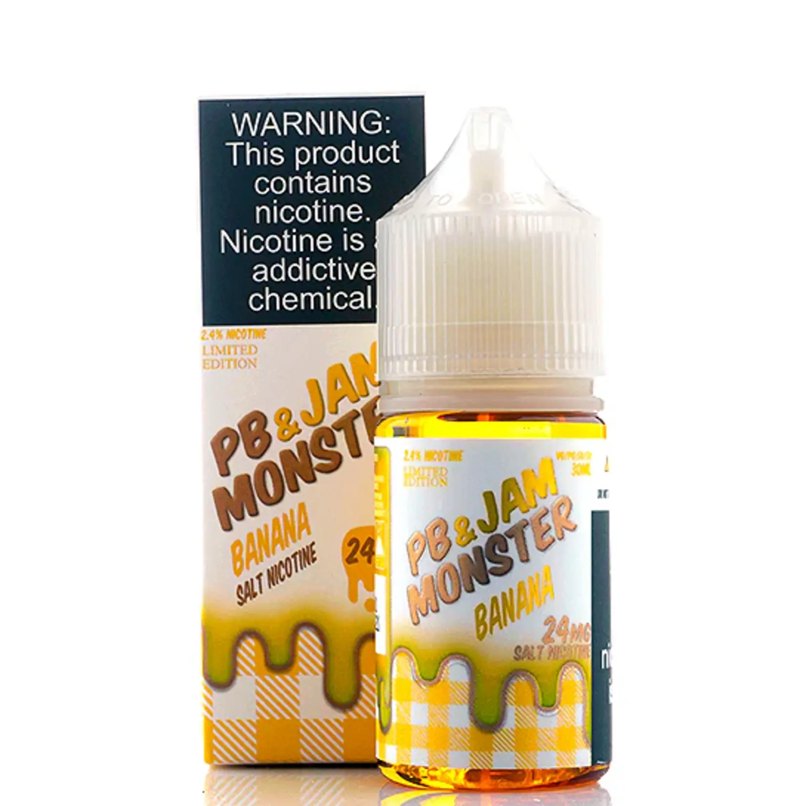 Monster Vape Labs Jam Monster Salt 30ml PB & Banana Jam 48mg
