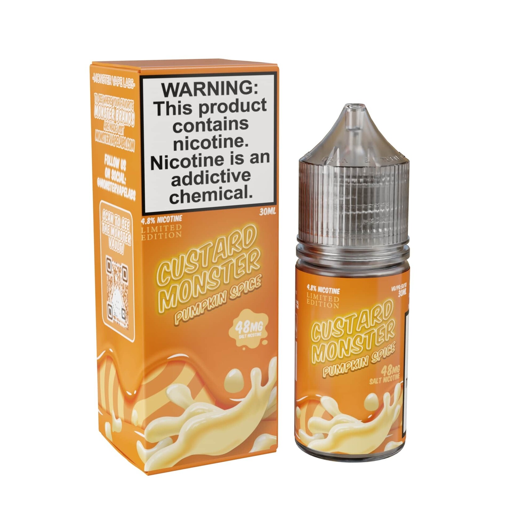 Monster Vape Labs Custard Monster Salt 30ml Pumpkin Spice 24mg