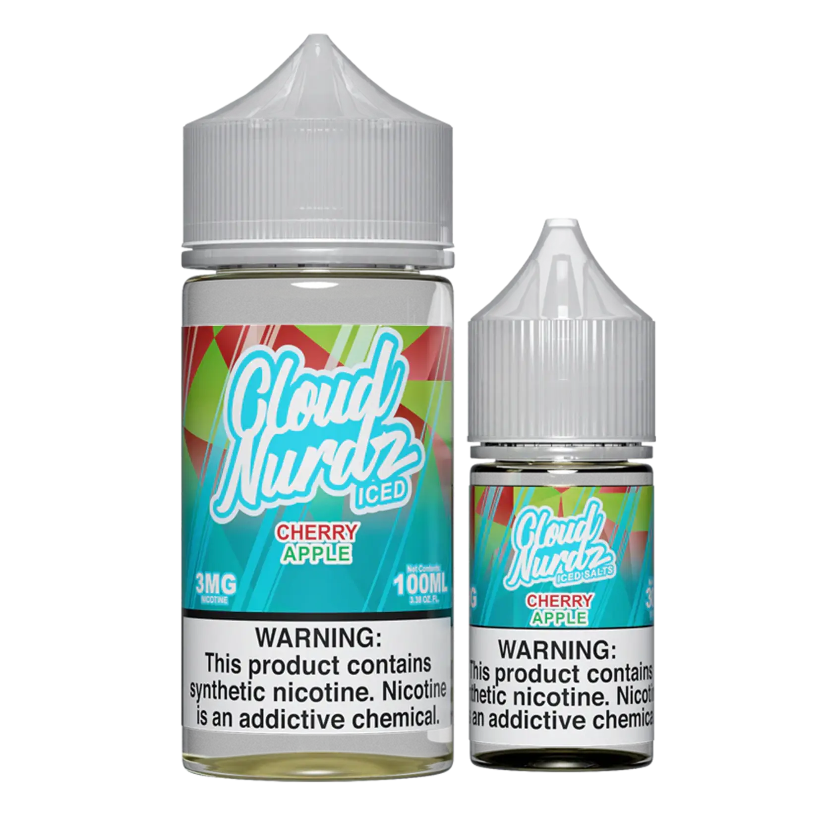 Cloud Nurdz Cloud Nurdz Iced 100ml Cherry Apple 3mg