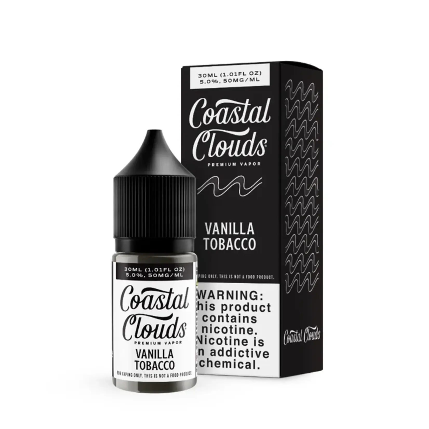 Coastal Clouds Premium Vapor Coastal Clouds 60ml Vanilla Tobacco