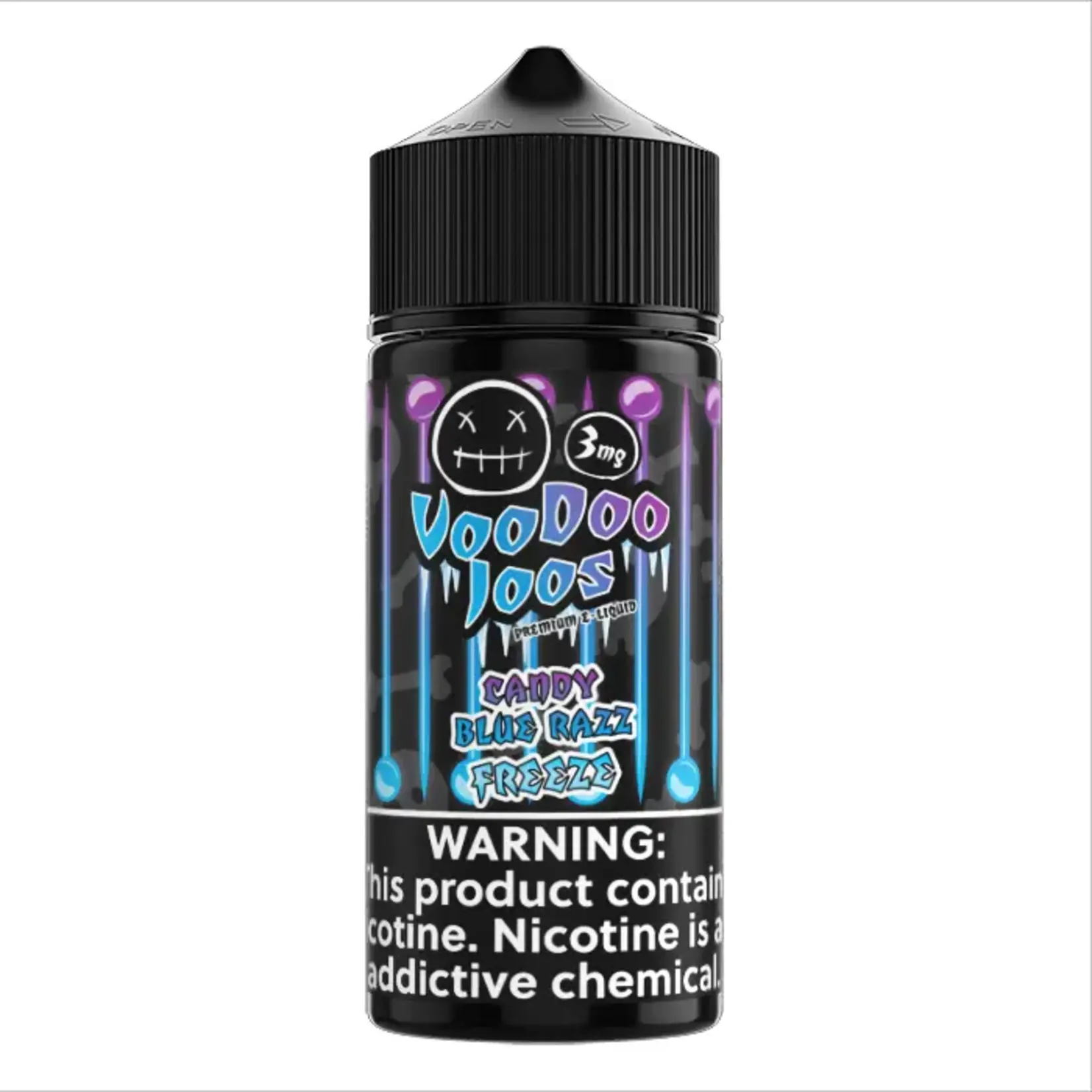 VooDoo Joos VooDoo Joos 100ml Candy Blue Raspberry Freeze