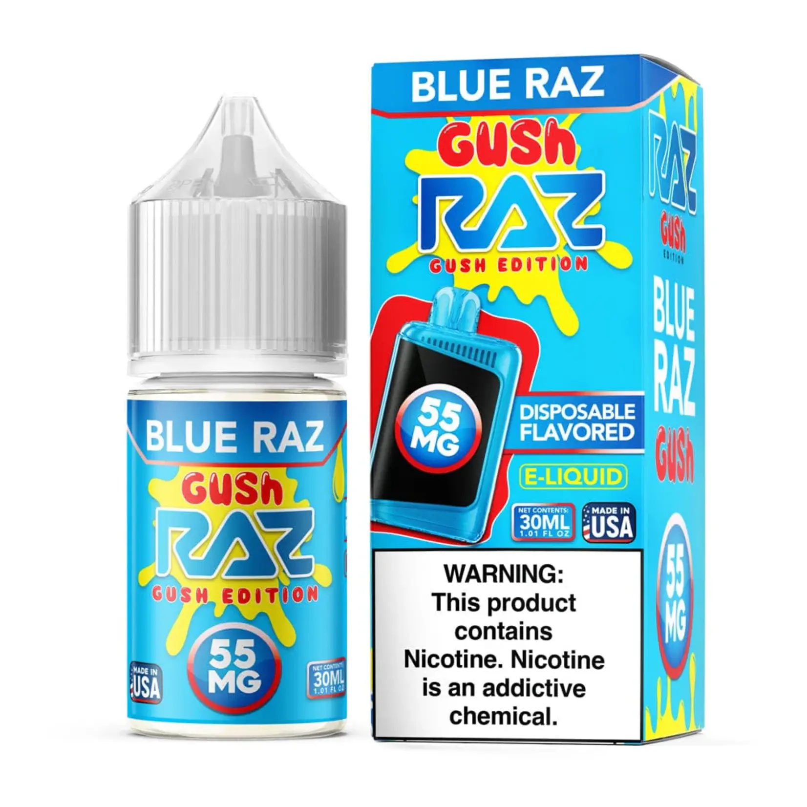 Raz E-Liquid Raz Salt E-Liquid 30ml Blue Raz Gush