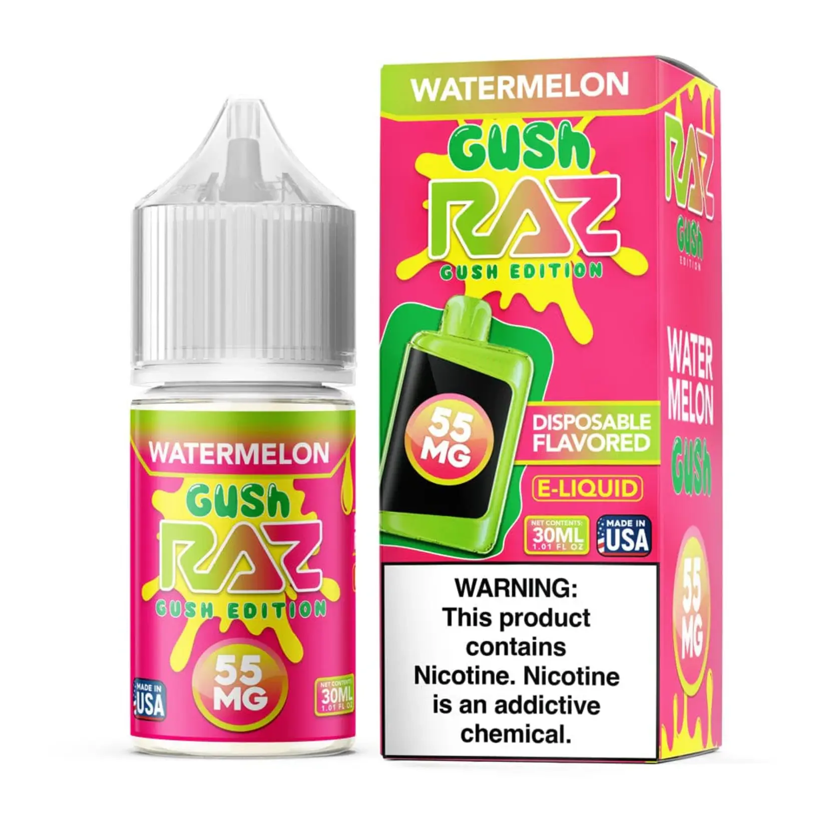 Raz E-Liquid Raz Salt E-Liquid 30ml Watermelon Gush
