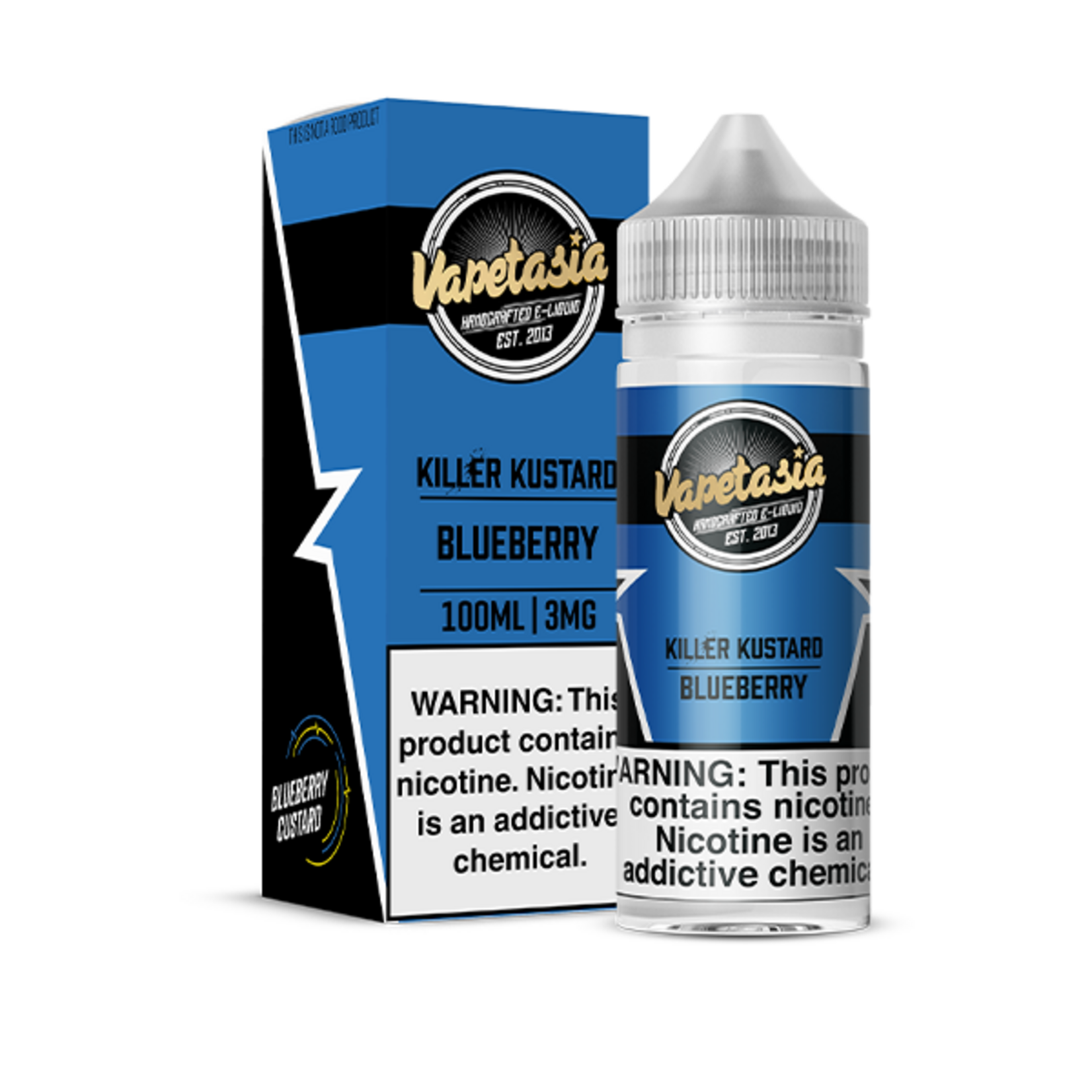 Vapetasia Vapetasia 100ml Killer Kustard Blueberry