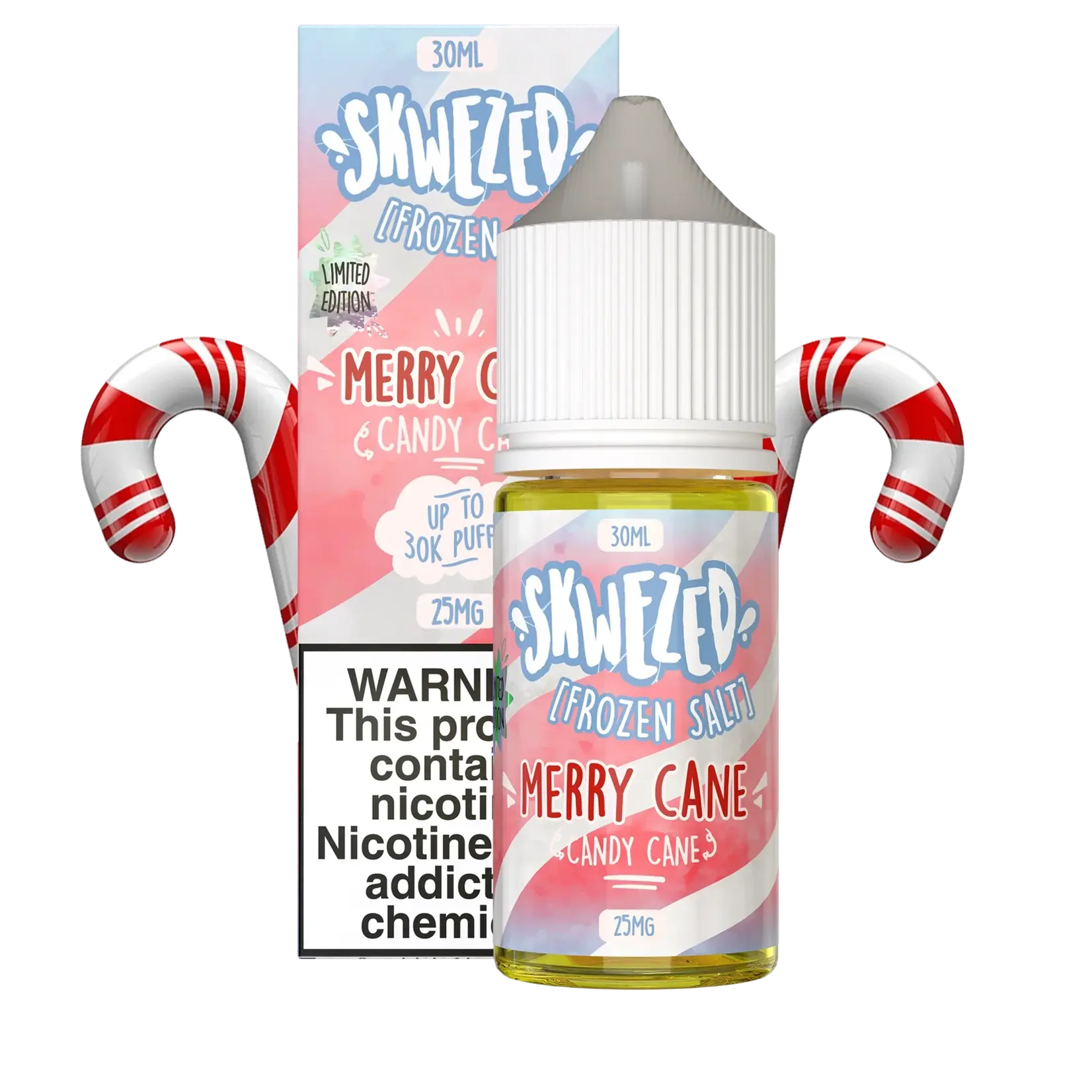 Skwezed Skwezed Salt 30ml Frozen Candy Cane