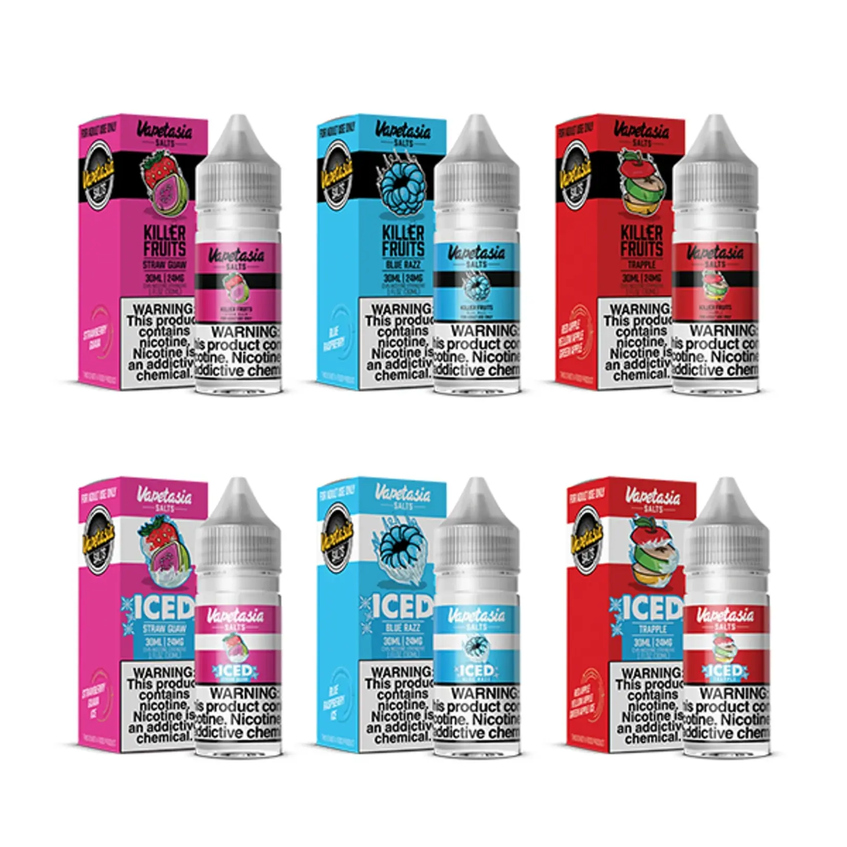 Vapetasia Vapetasia Salt 30ml Killer Fruits Trapple Iced 48mg