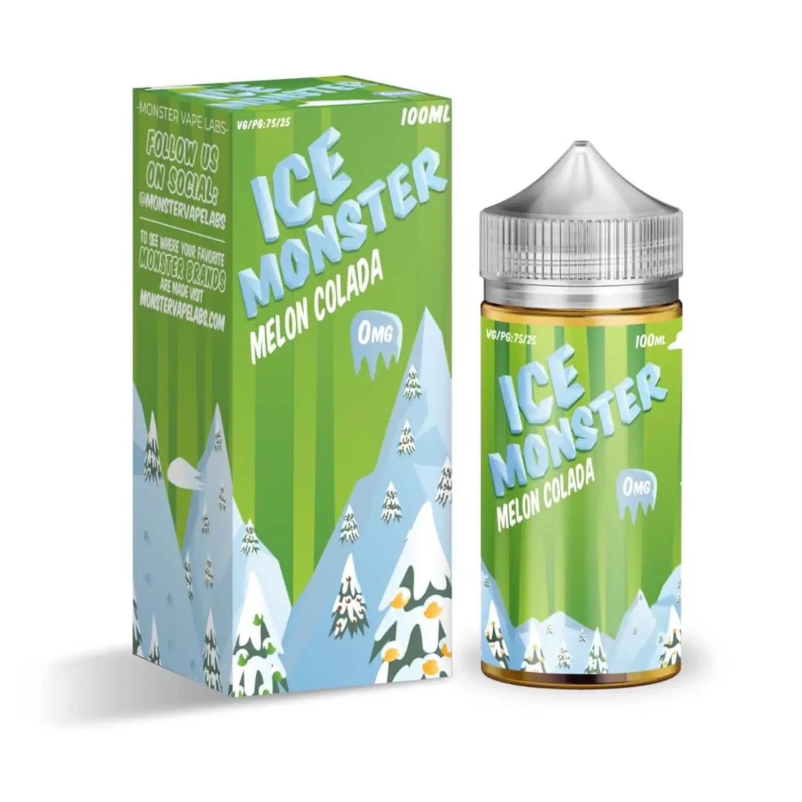 Monster Vape Labs Ice Monster 100ml Melon Colada 0mg