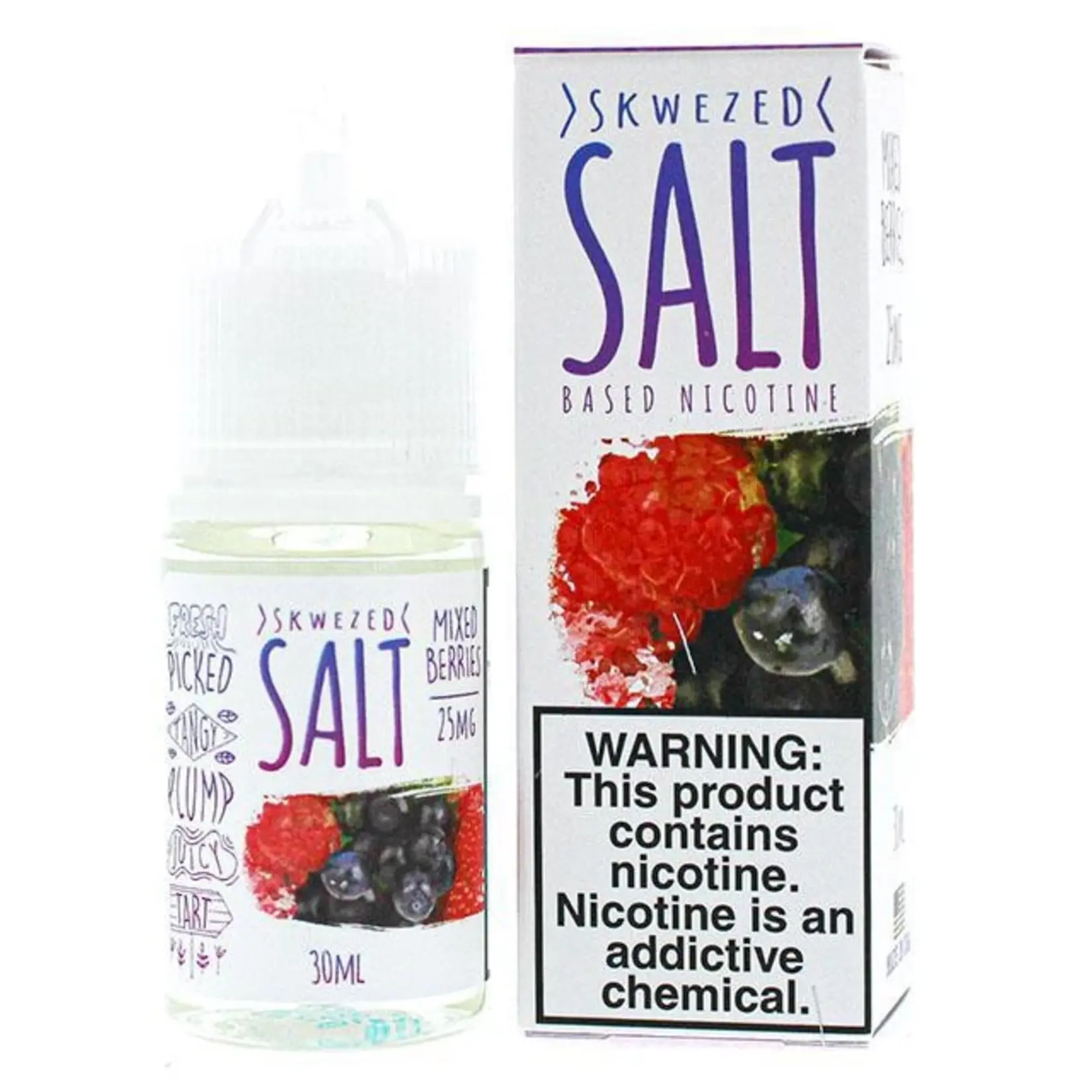 Skwezed Skwezed Salt 30ml Original Blended Burst (Mixed Berries) 25mg