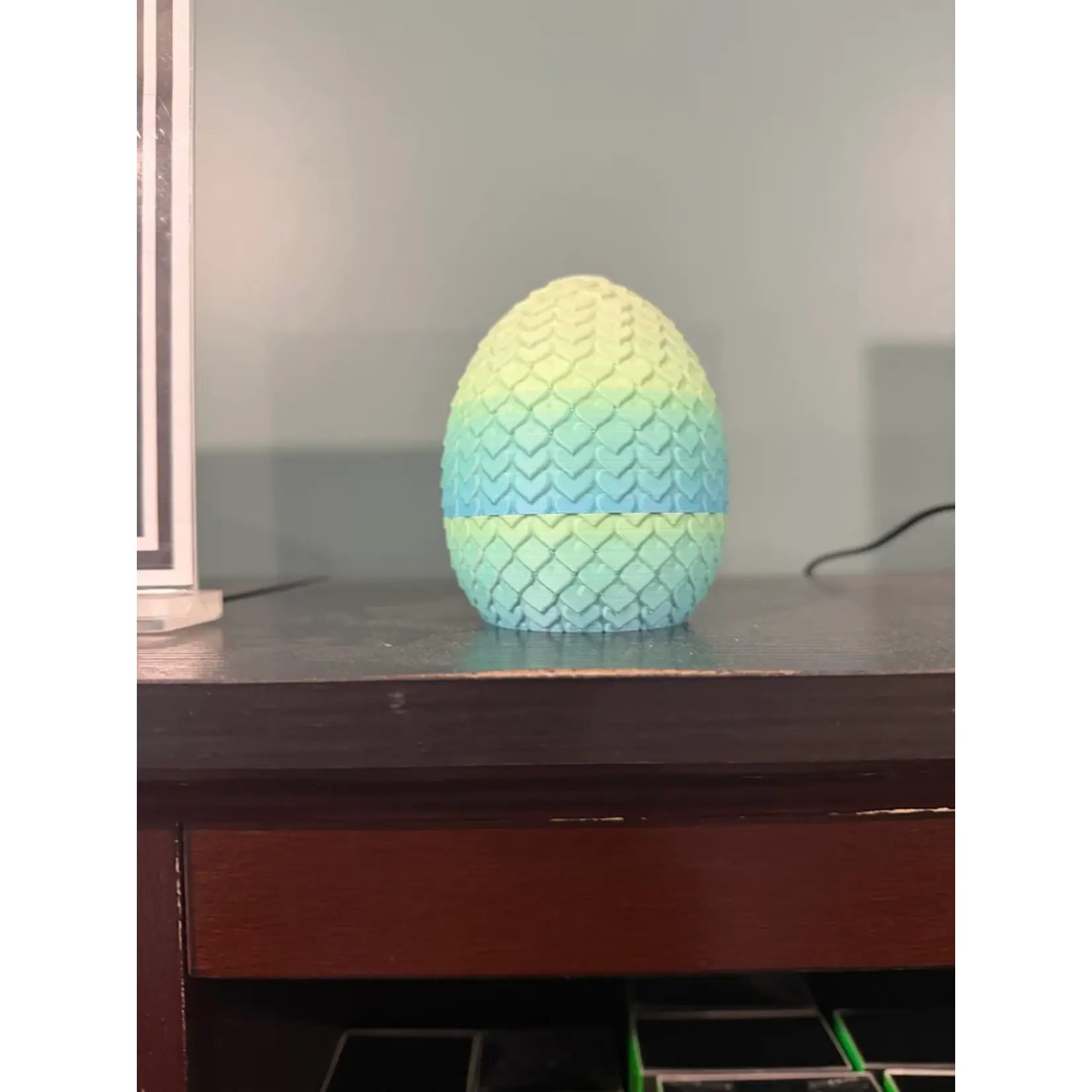 3D Printed Small Dragon Egg (No Dragon)