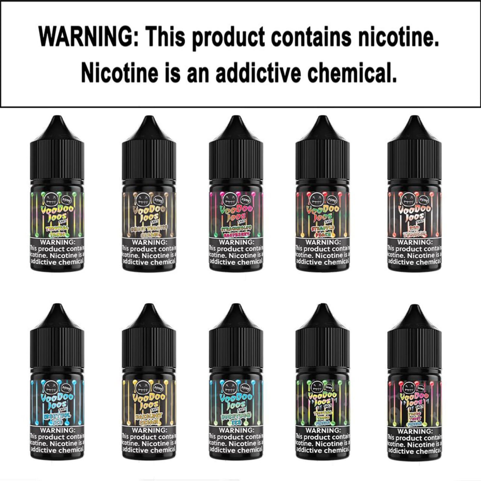 VooDoo Joos VooDoo Joos FlavorMax Salt 30ml Peach Mango Watermelon Ice 30mg