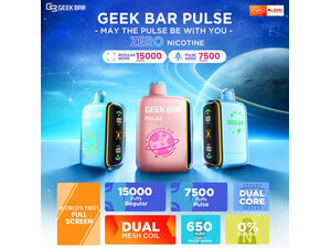 Geek Bar Pulse 15k 0%