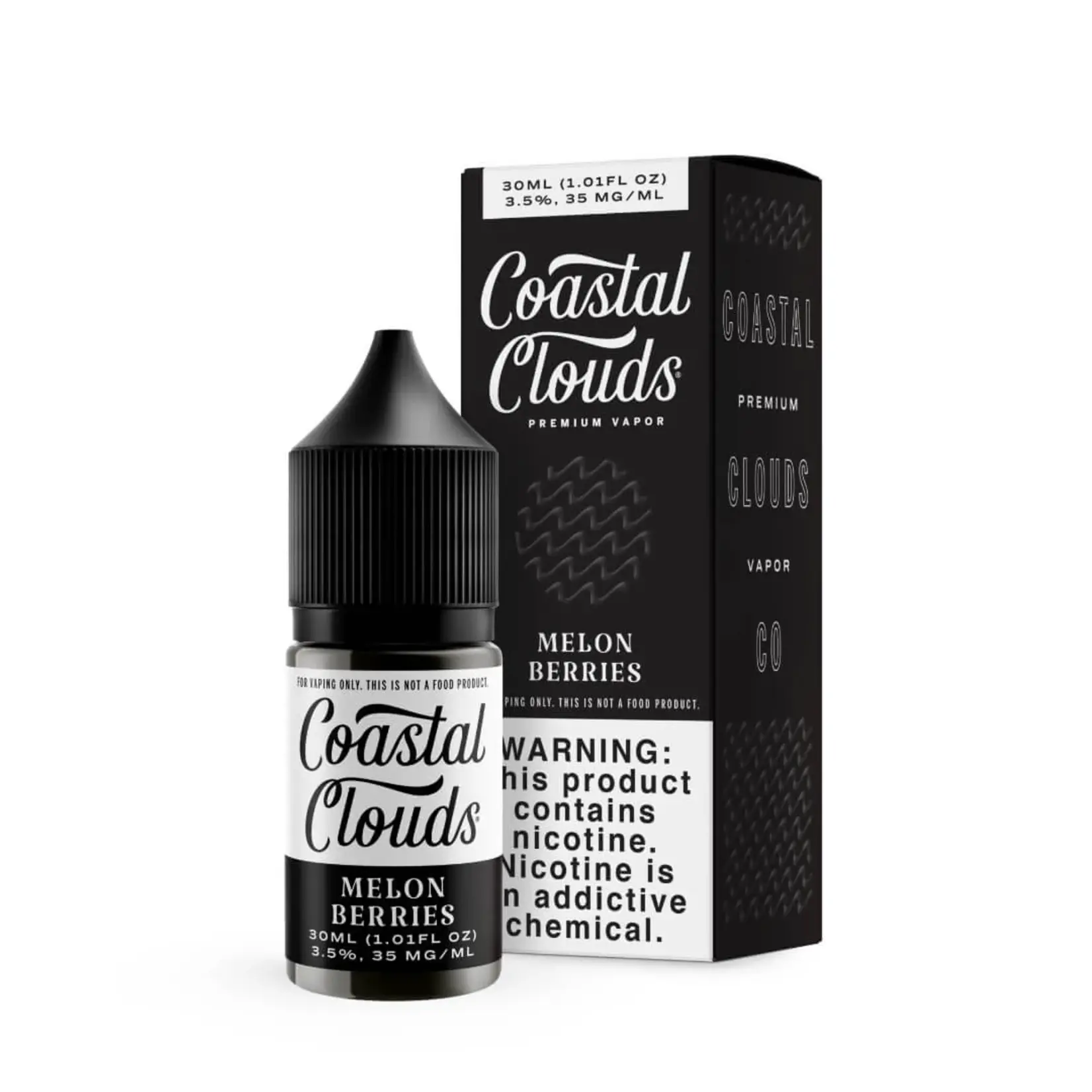 Coastal Clouds Premium Vapor Coastal Clouds Salt 30ml Melon Berries 50mg