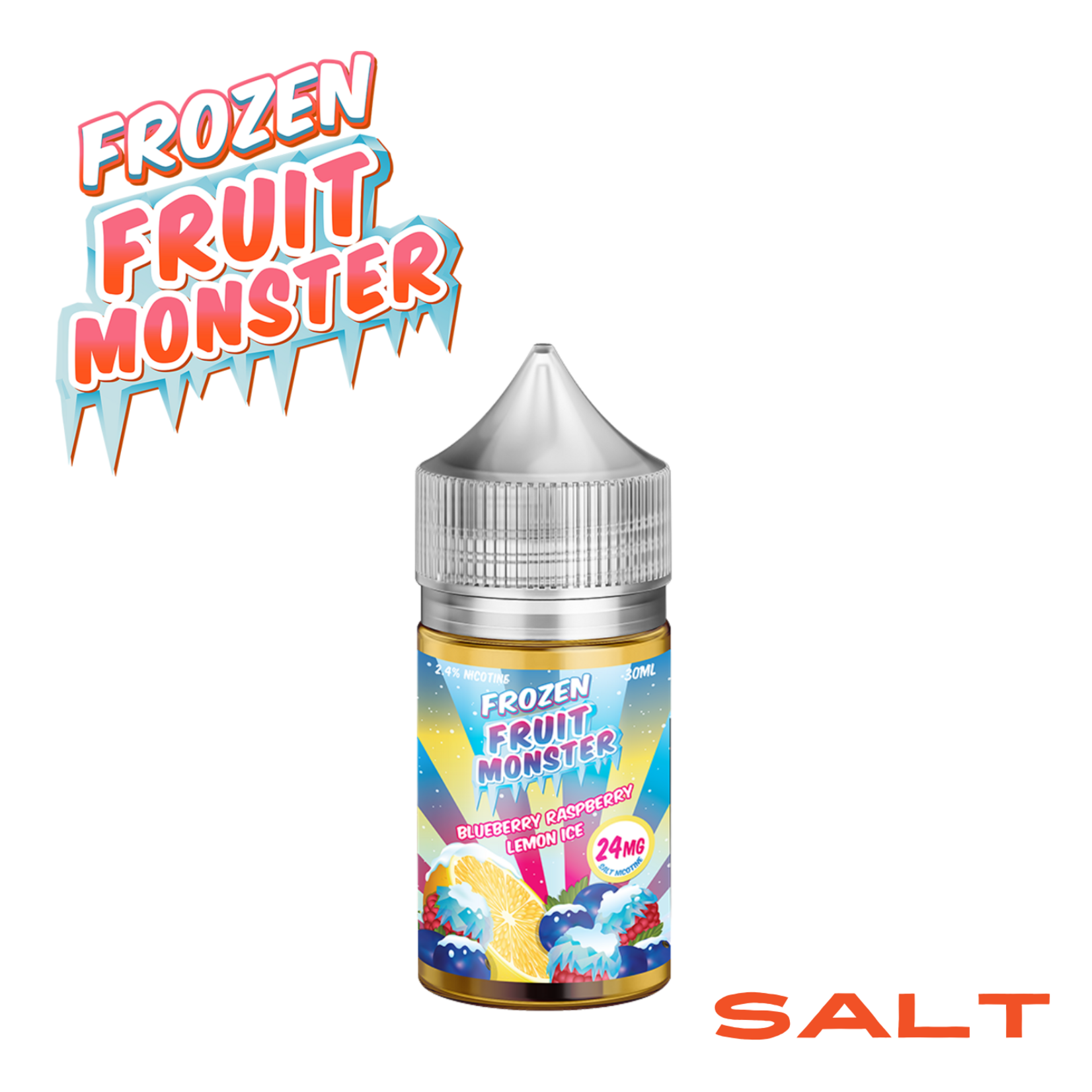 Monster Vape Labs Frozen Fruit Monster Salt 30ml Blueberry Raspberry Lemon Ice