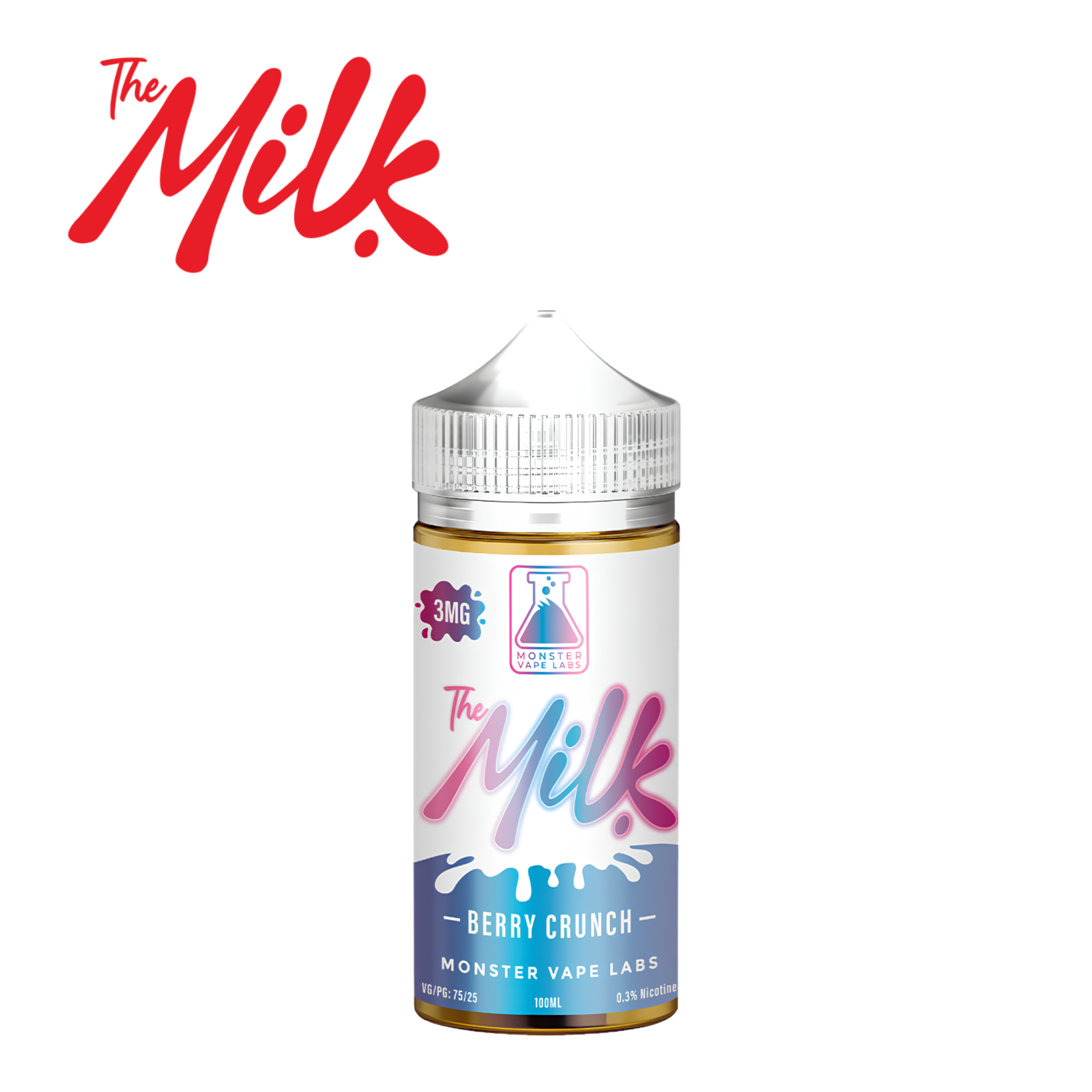 Monster Vape Labs Monster Labs The Milk 100ml Berry Crunch